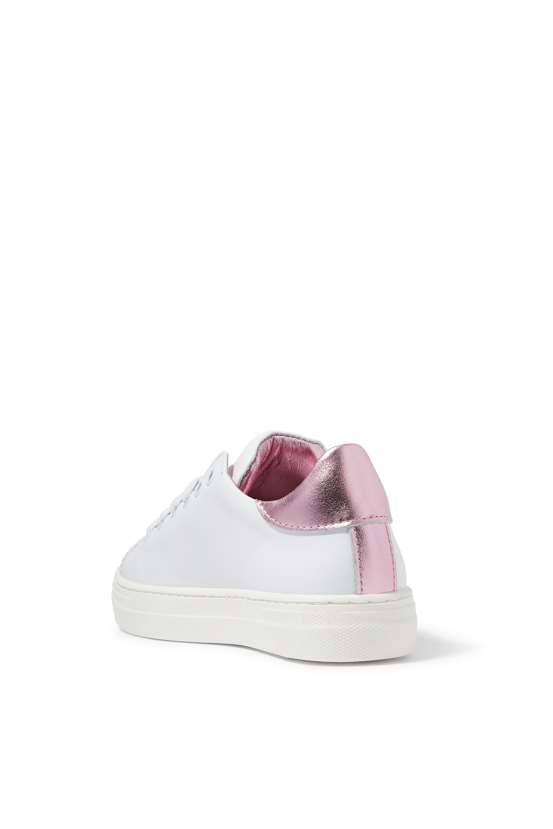 سنيكرز بشعار الماركة جلد للأطفال