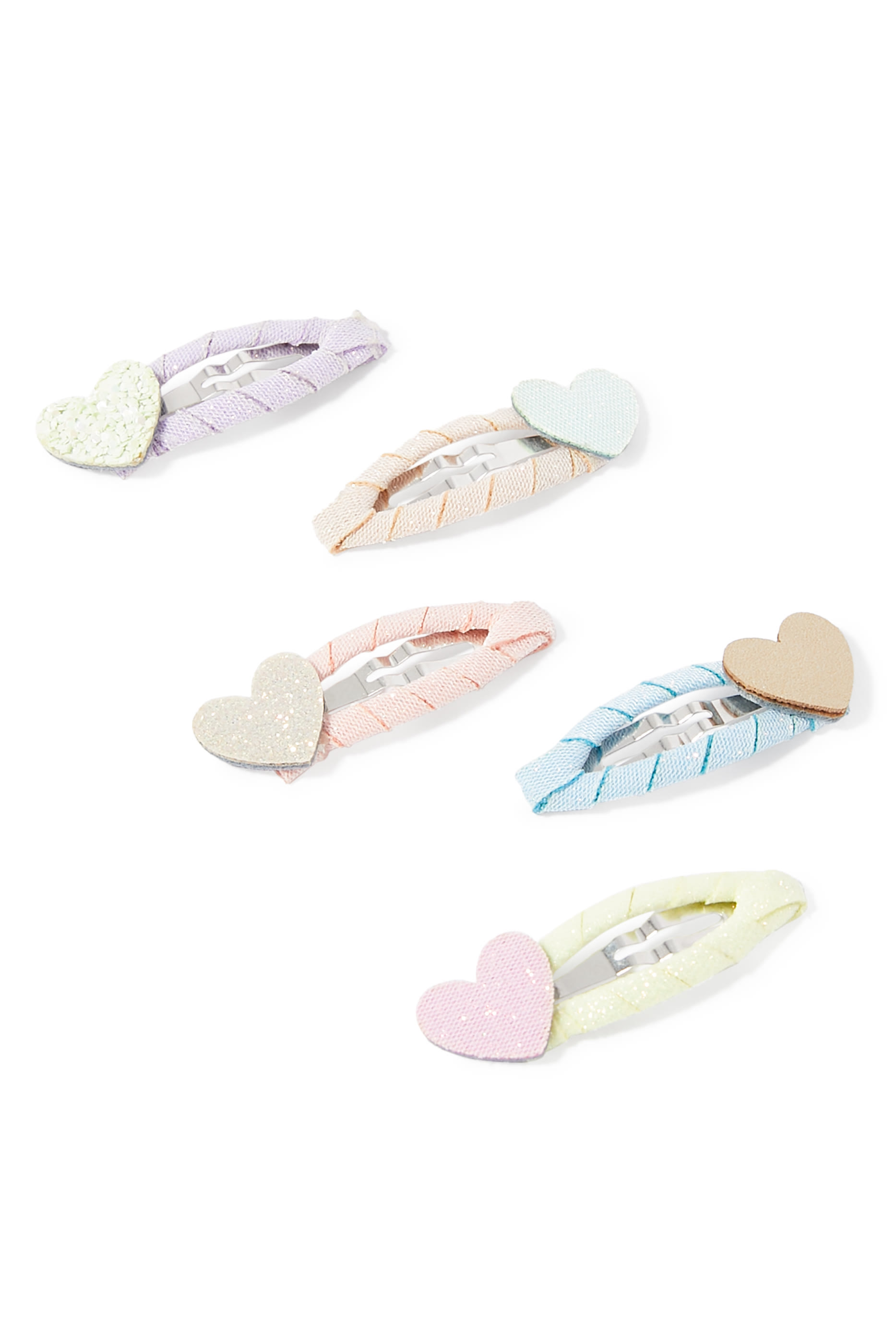 مجموعة مشابك شعر صغيرة دريمي هارتس للأطفال