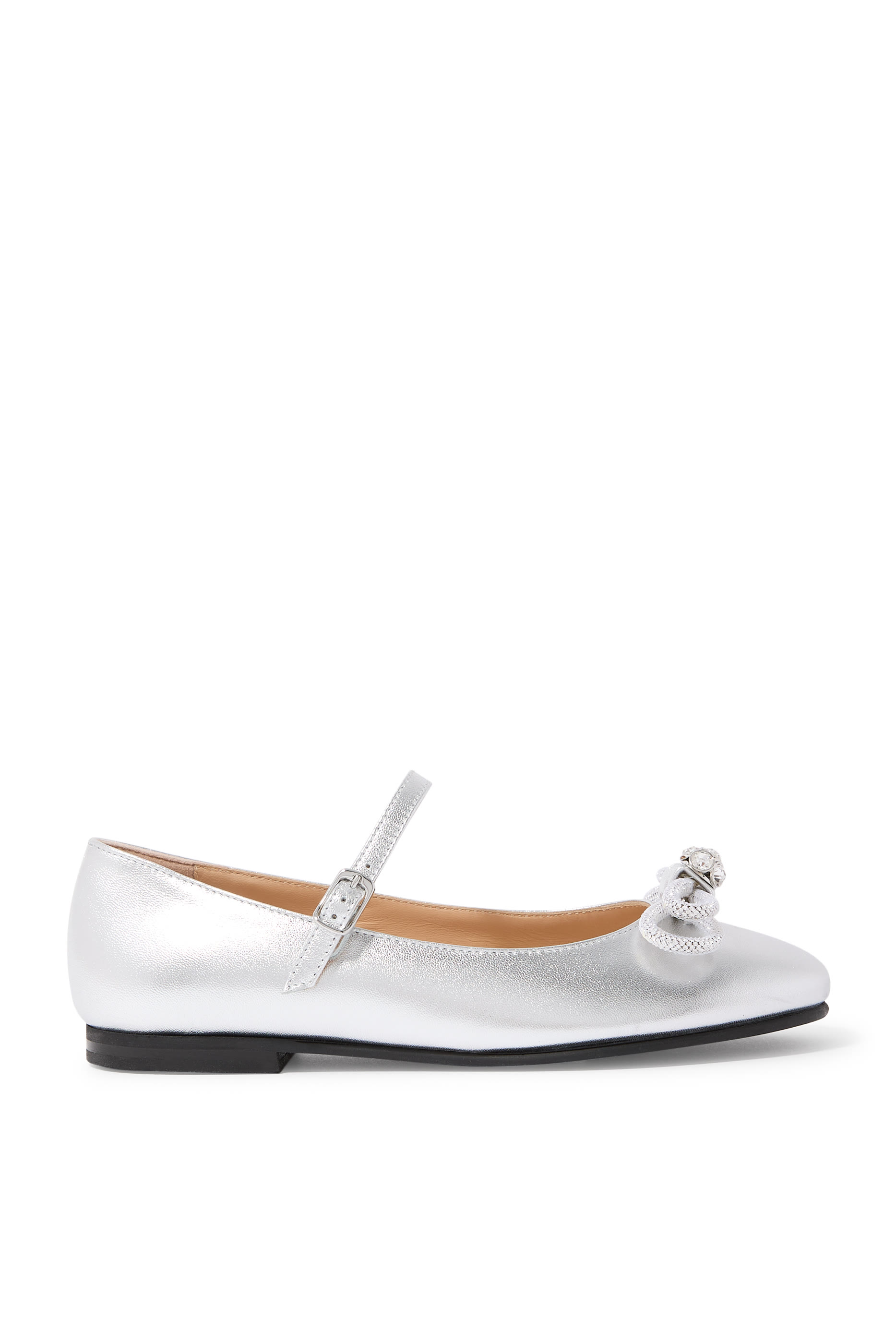 Kids  Double Bow Mini Ballerinas