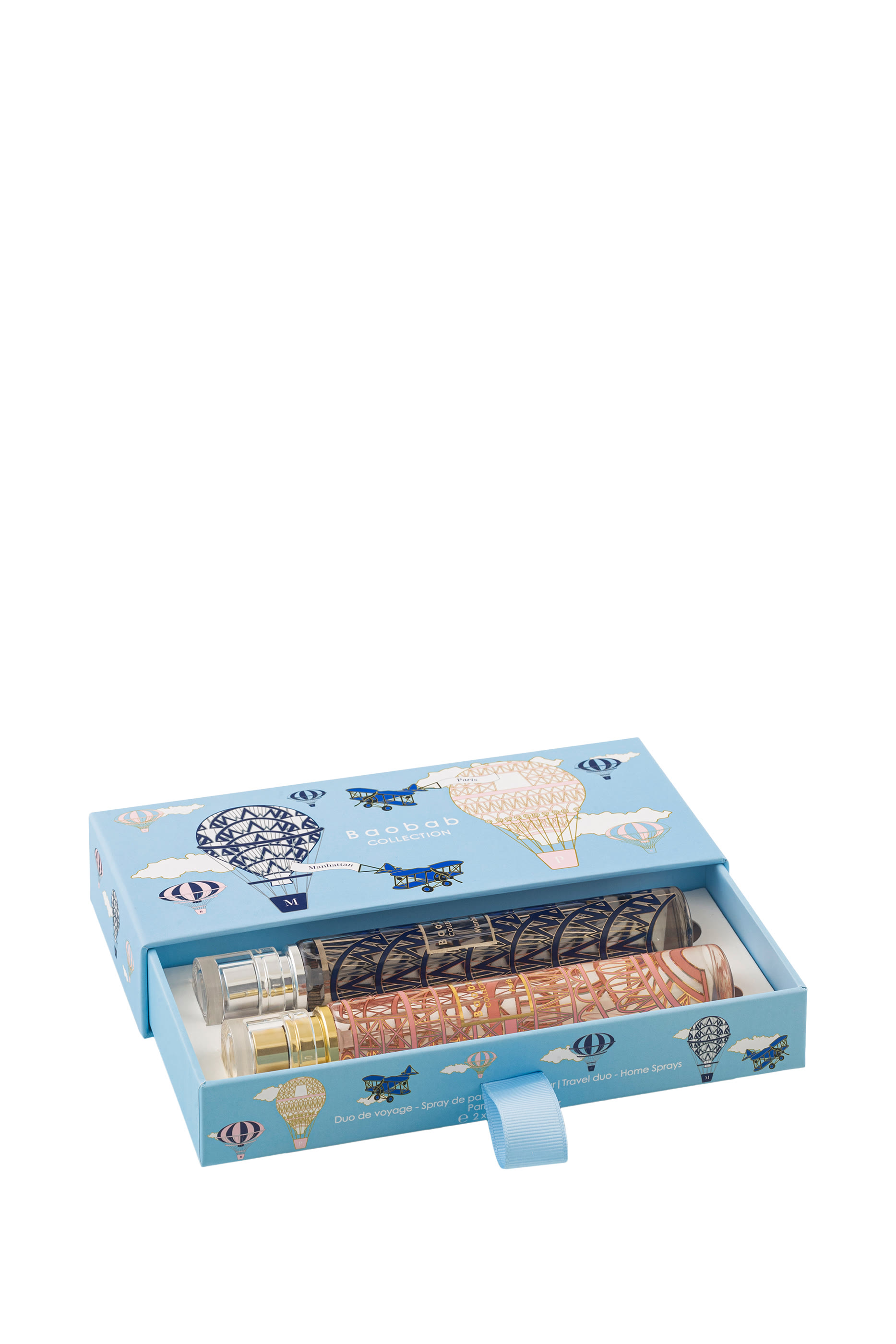 مجموعة بخاخات معطرة للغرف بحجم مناسب للسفر مانهاتن وباريس