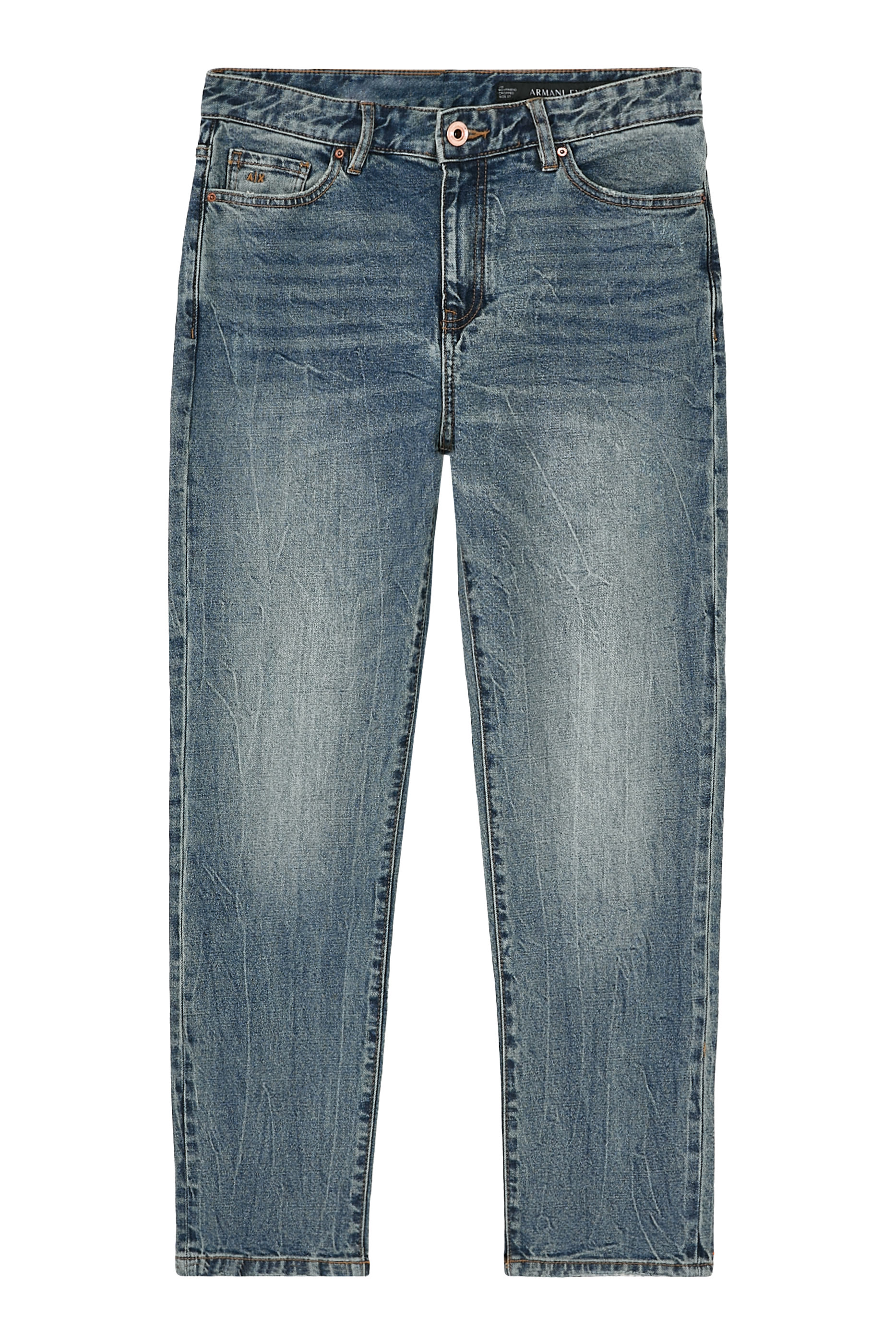 بنطال بقصة ضيقة وخمسة جيوب دنيم