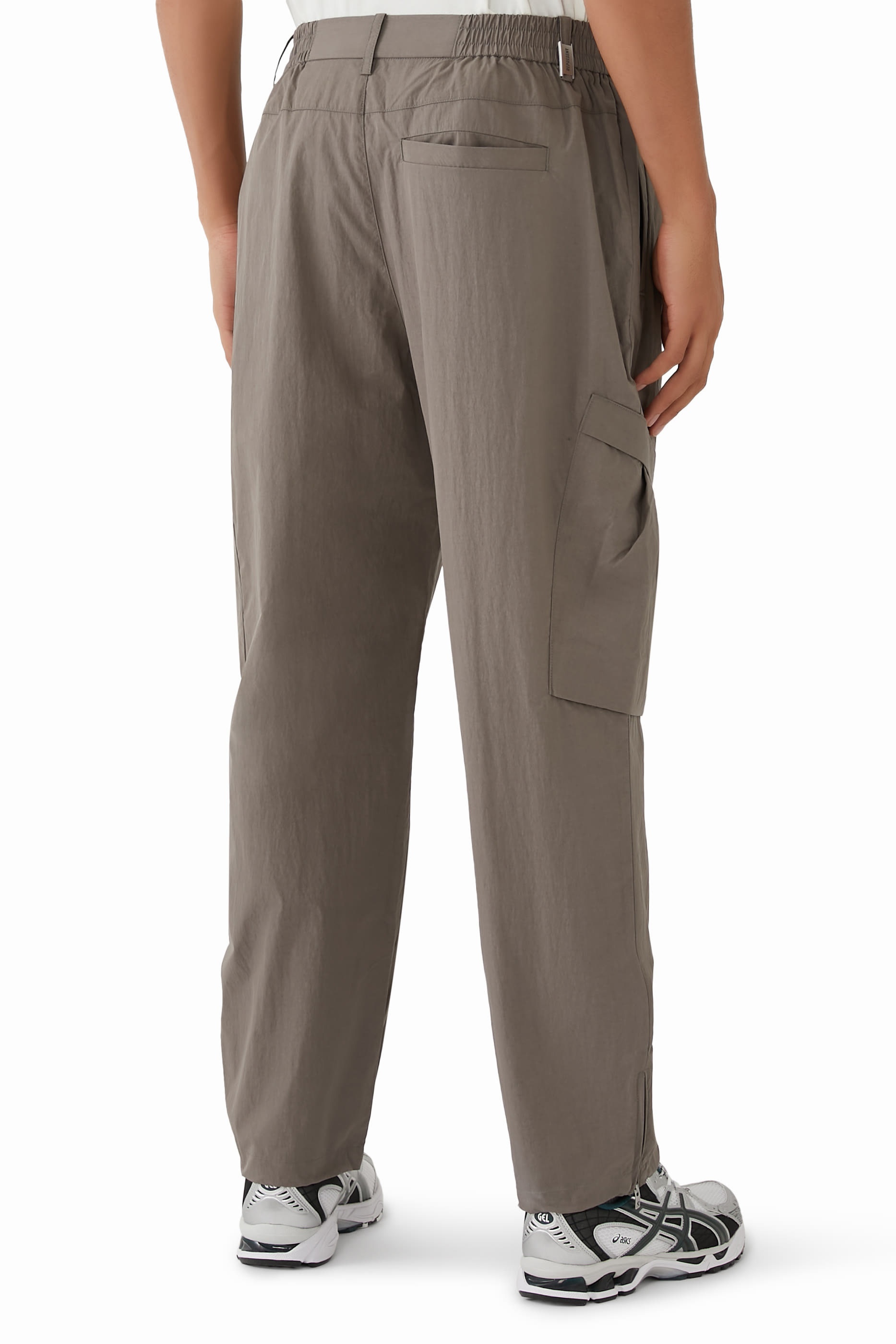 بنطال كارجو قماش معالج