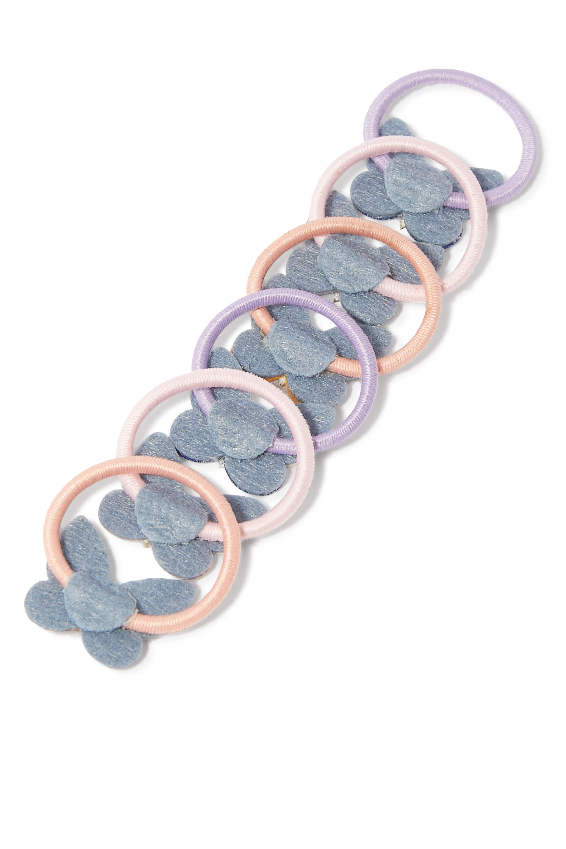 ربطات شعار صغيرة مزينة بفراشة للأطفال