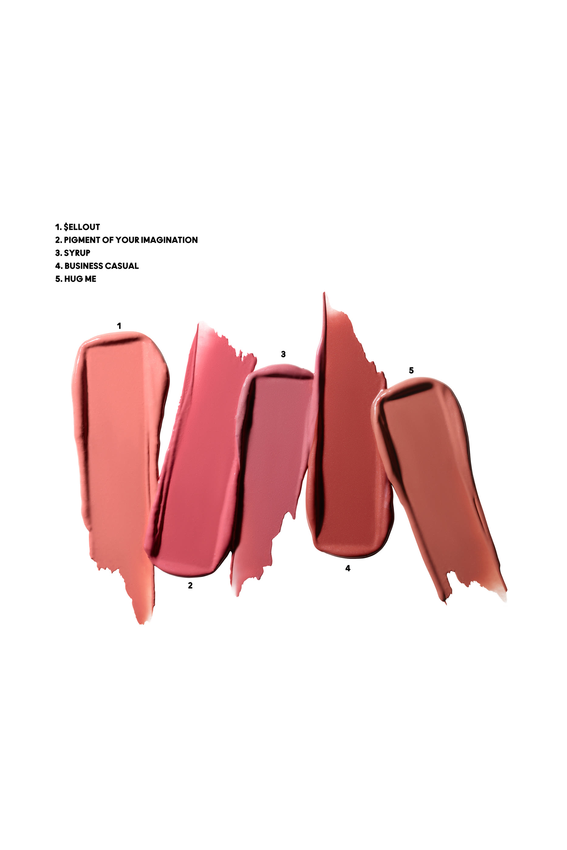 مجموعة أحمر شفاه أكثر مبيعا فروستبيتن كيس لوستري جلاس، 5 قطع