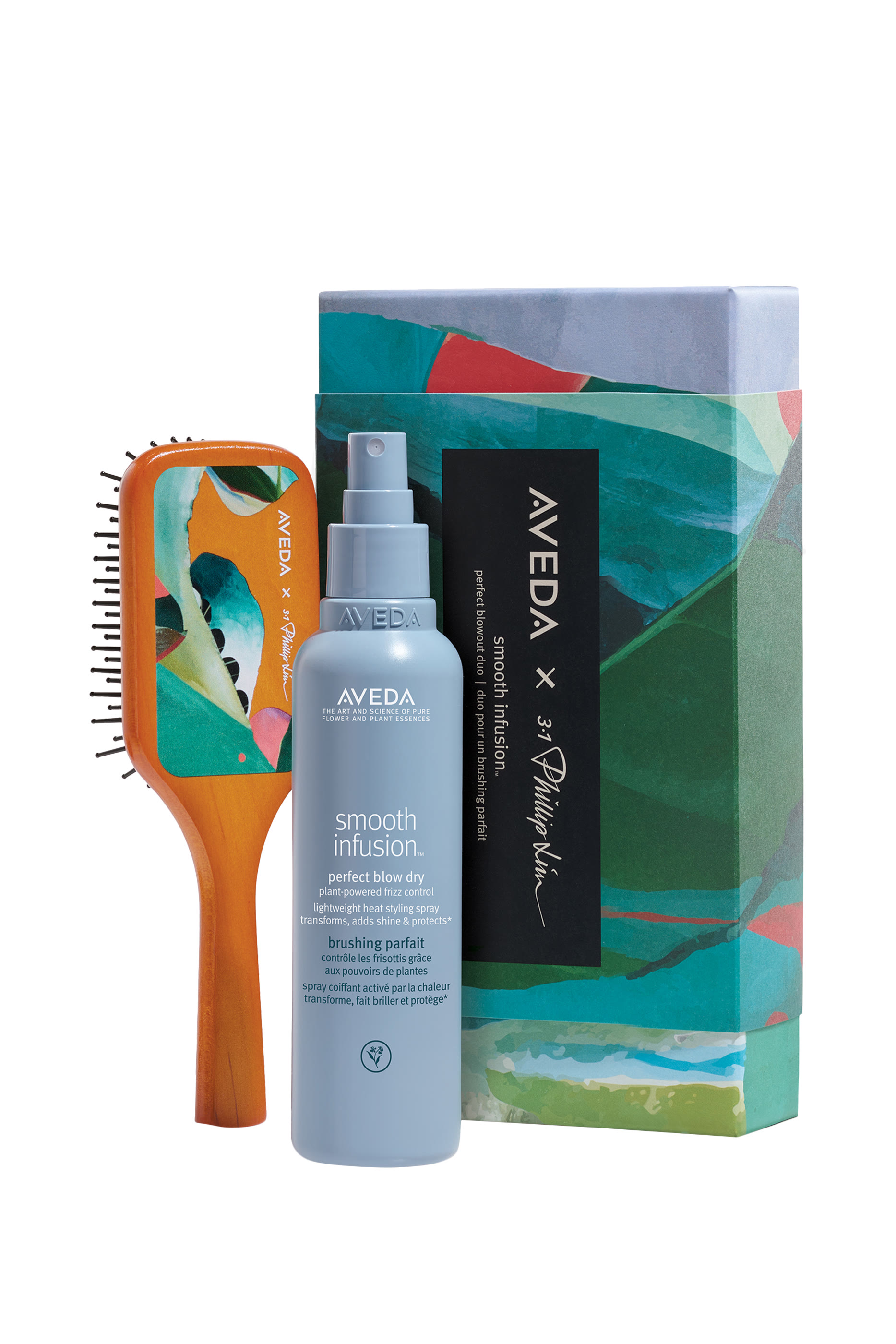 مجموعة هدايا ثنائية بخاخ سنوث انفيوجن لتجفيف الشعر بالمجفف بشكل مثالي، 2 قطع