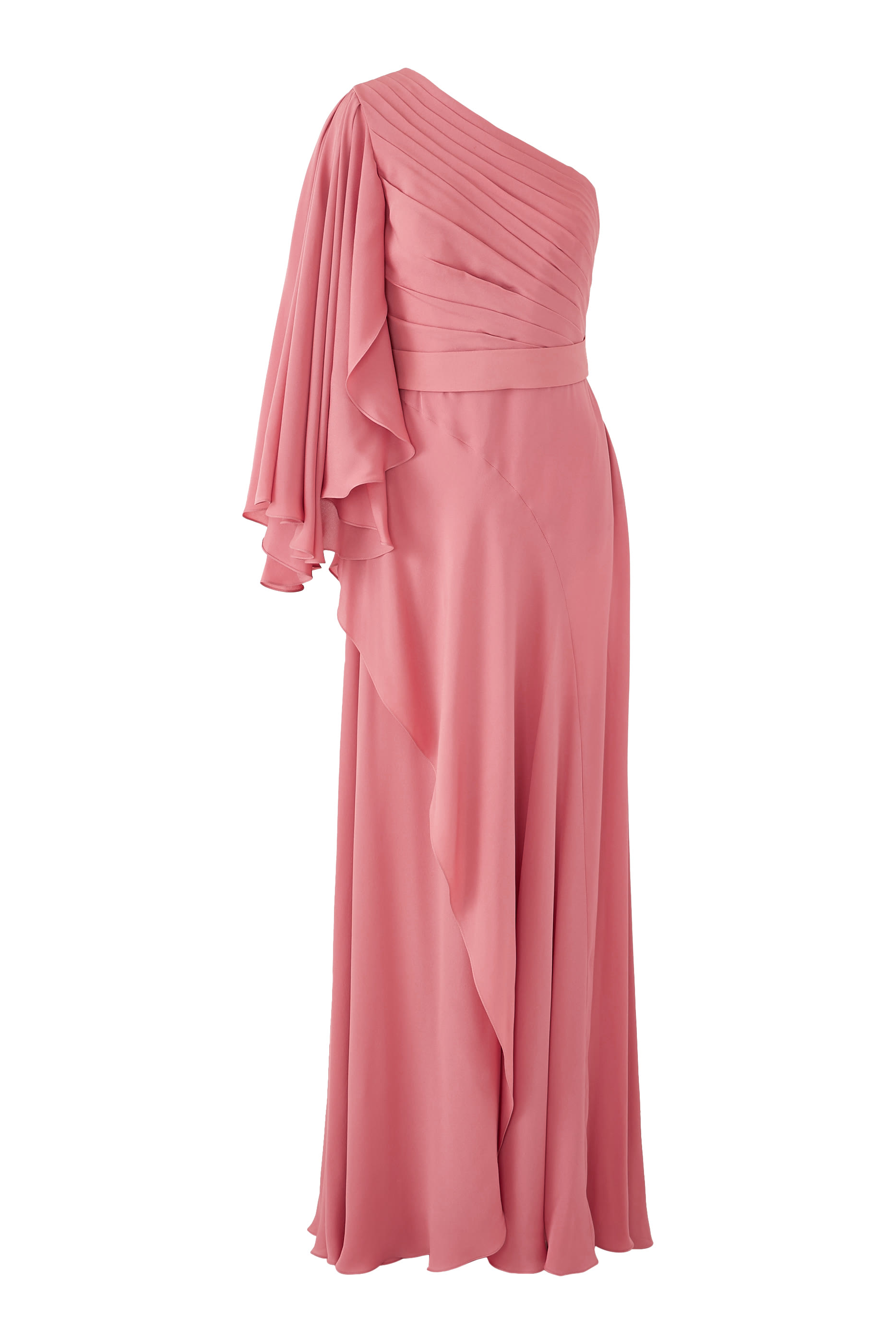 فستان سهرة بكتف مكشوف