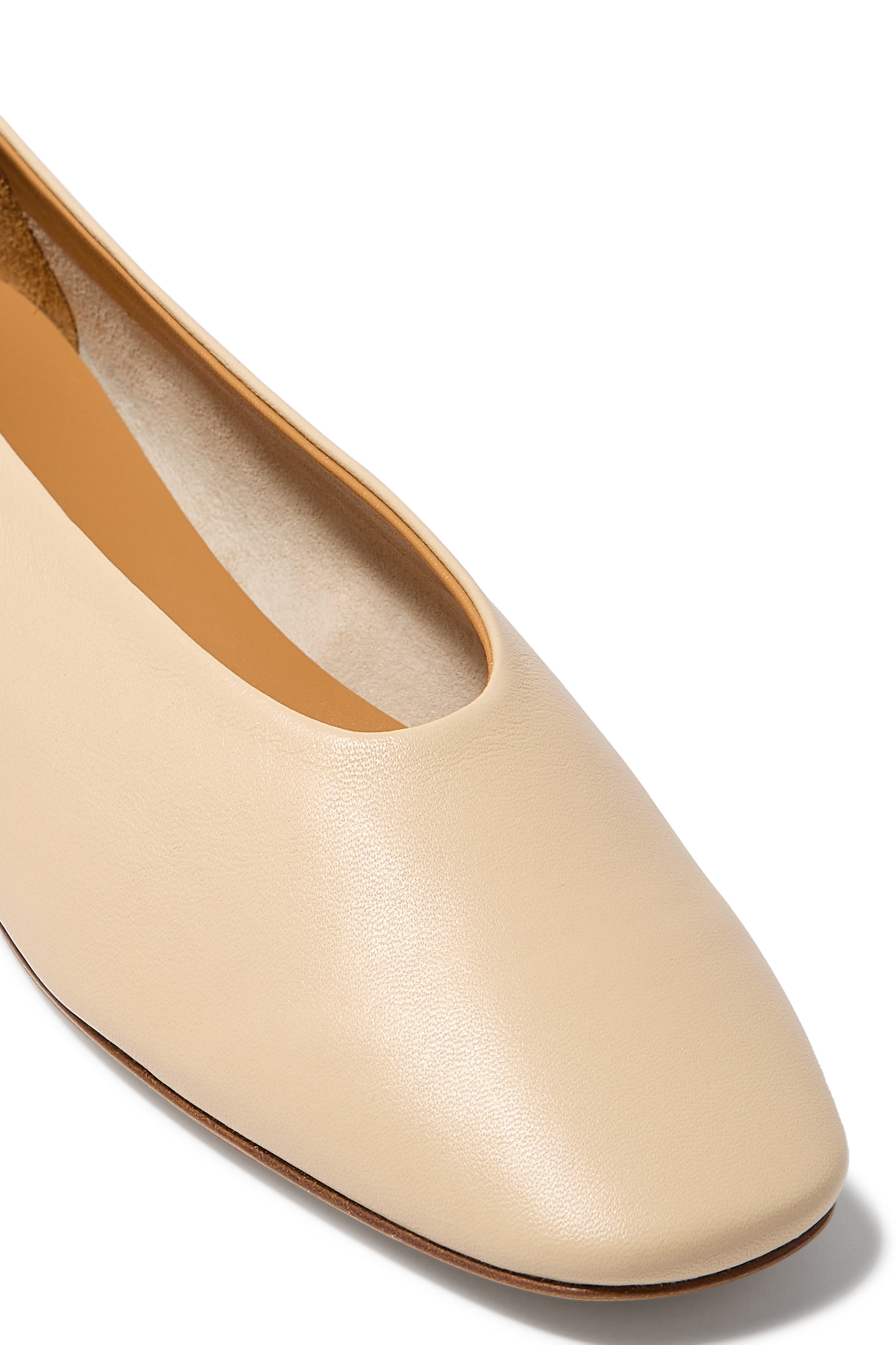 حذاء بالرينا كريستن بنعل مسطح جلد