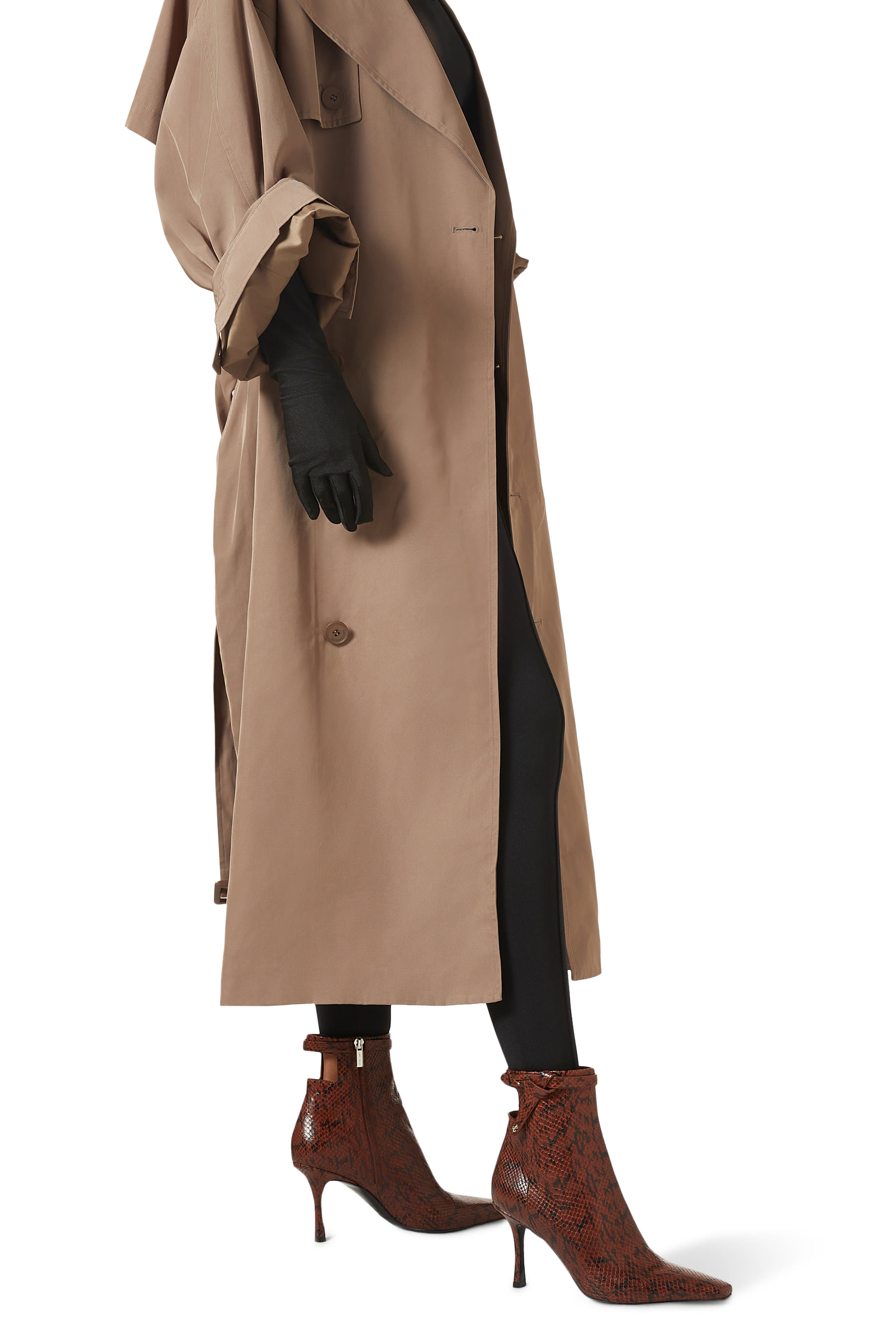 بوت كامي 85 جلد بنقشة جلد الثعبان