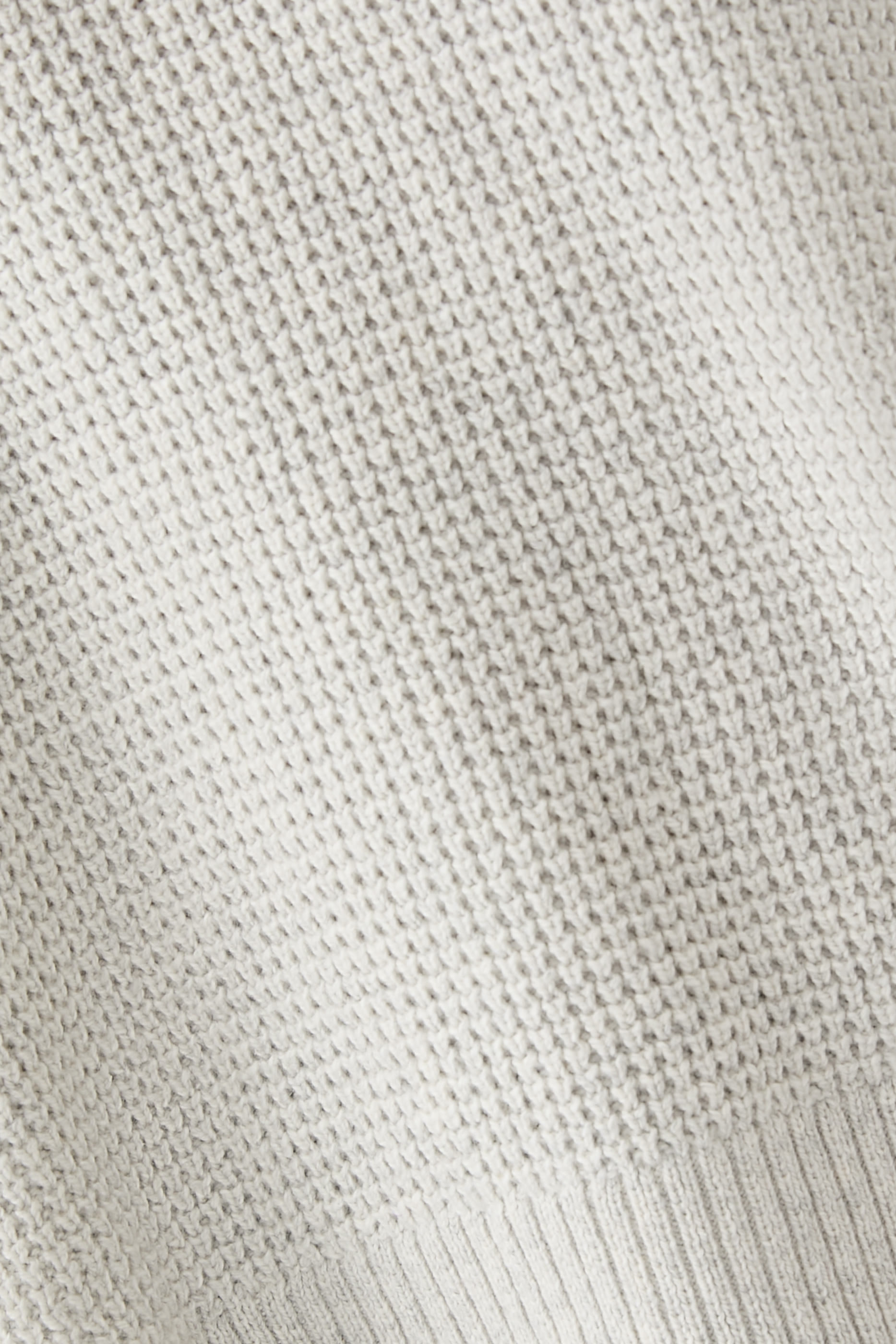 بلوزة حرارية بياقة ضيقة قطن وكشمير معاد تدويره