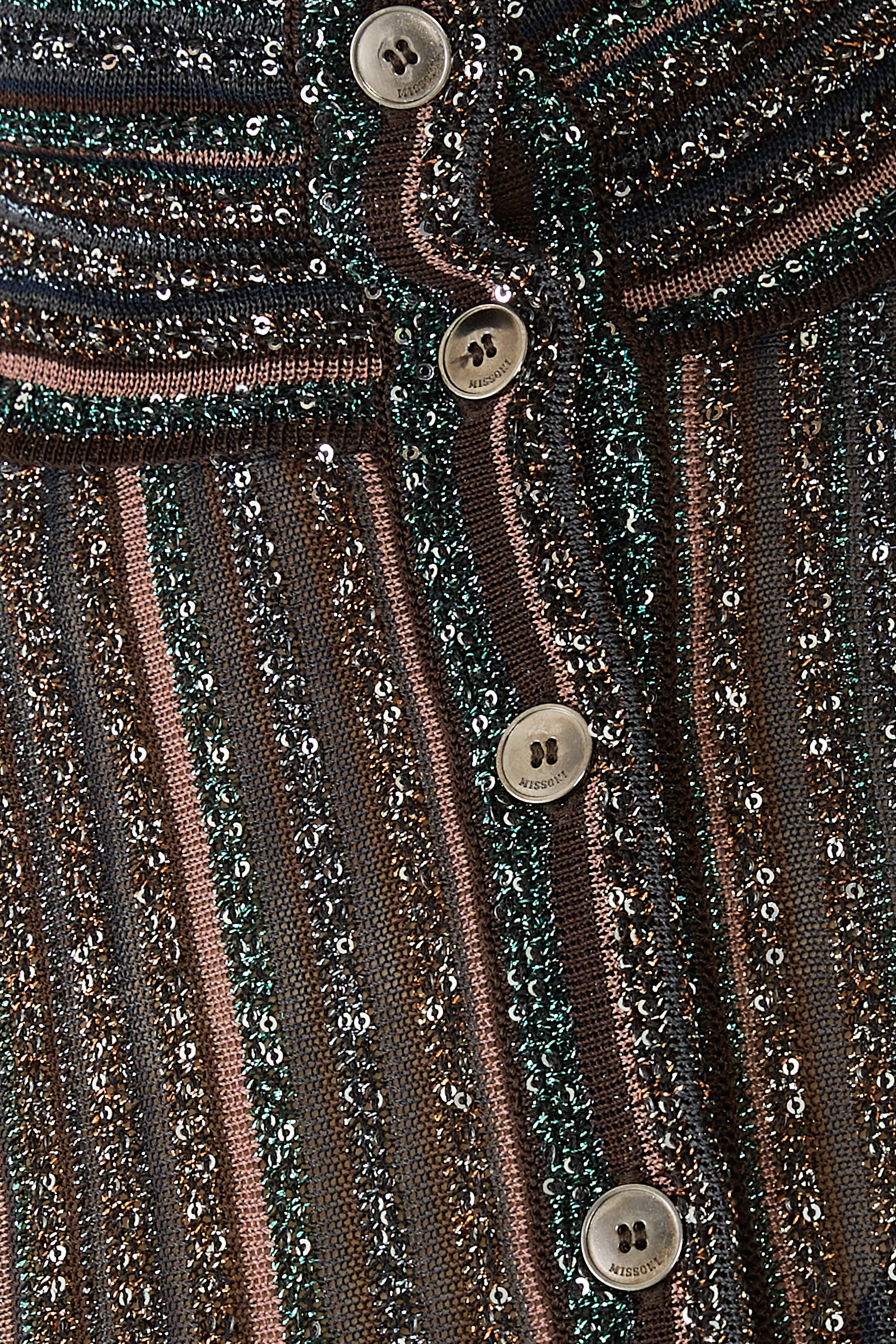 قفطان بأكمام واسعة فيسكوز مضلع لامع