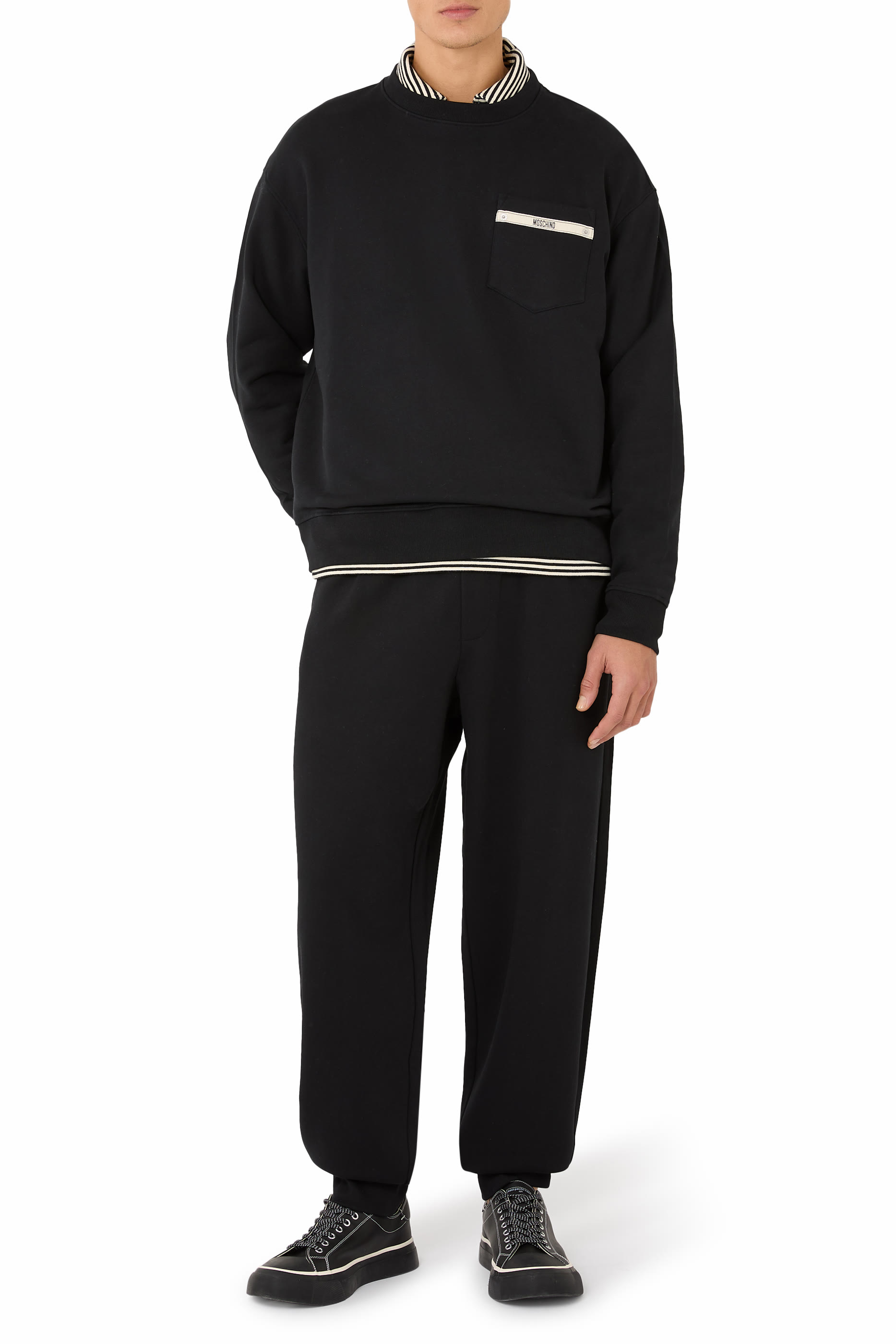 بنطال قطن صوف