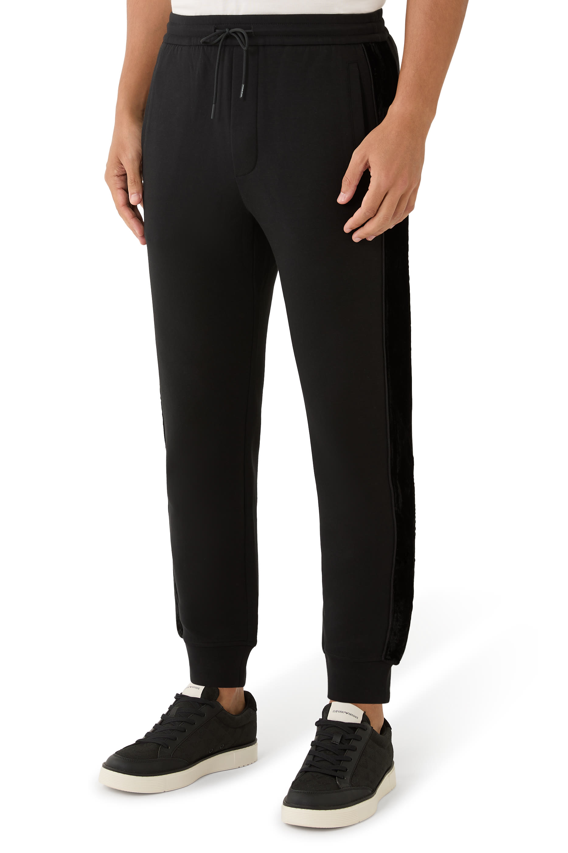 بنطال رياضي لونار للسنة الجديدة بقصة ضيقة جيرسيه مزدوج