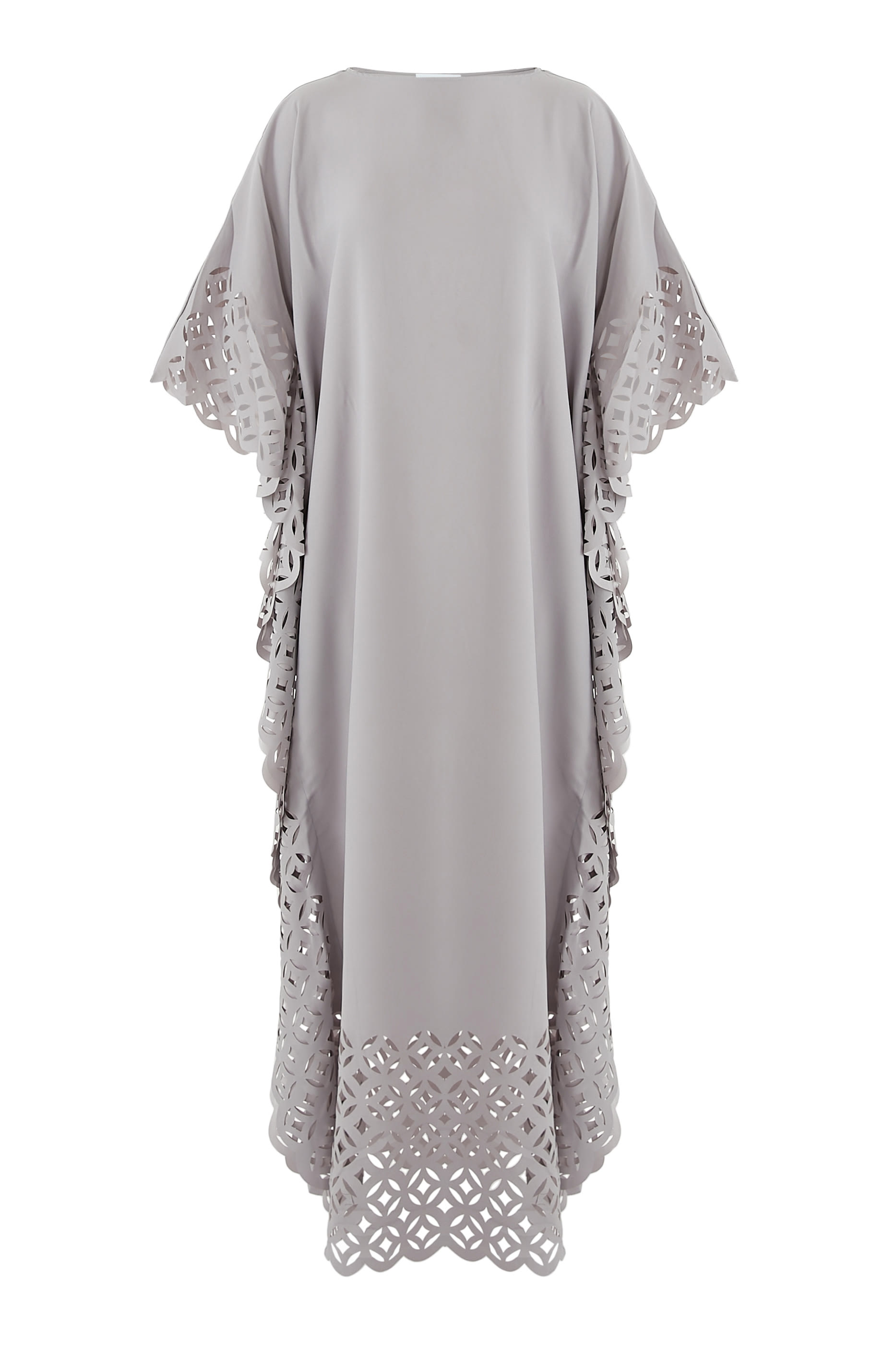 قفطان بنقشة مقصوصة بالليزر