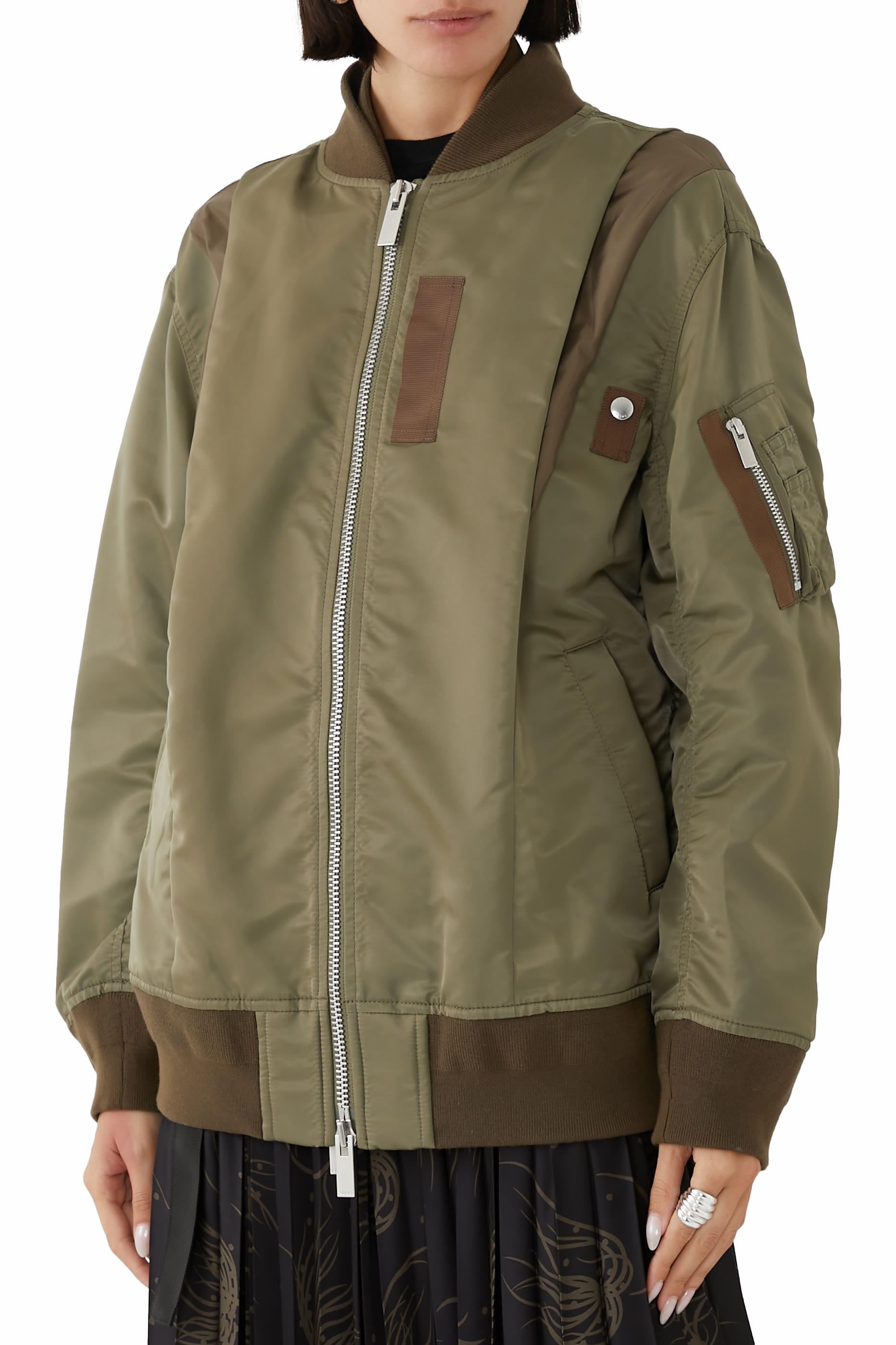 جاكيت نايلون تويل