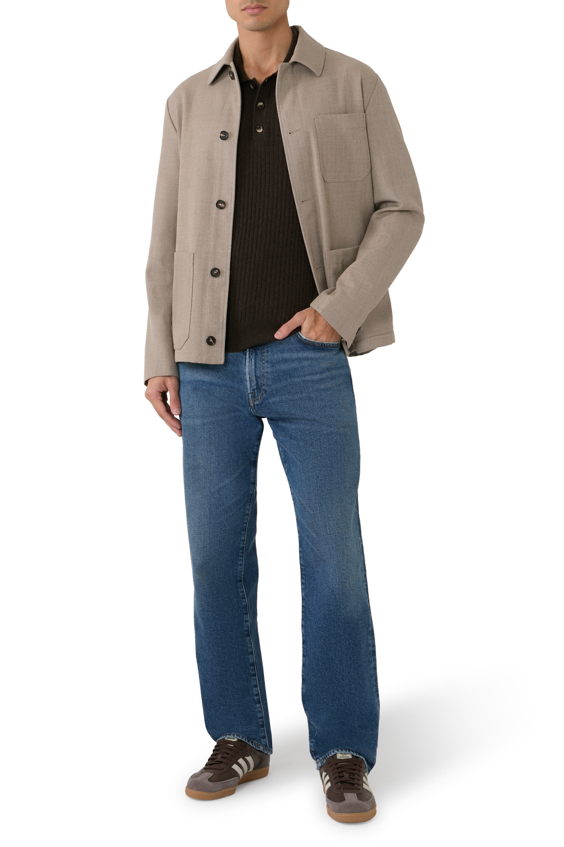 بنطال إيلايجا بقصة ساق مستقيمة قماش عالي الأداء