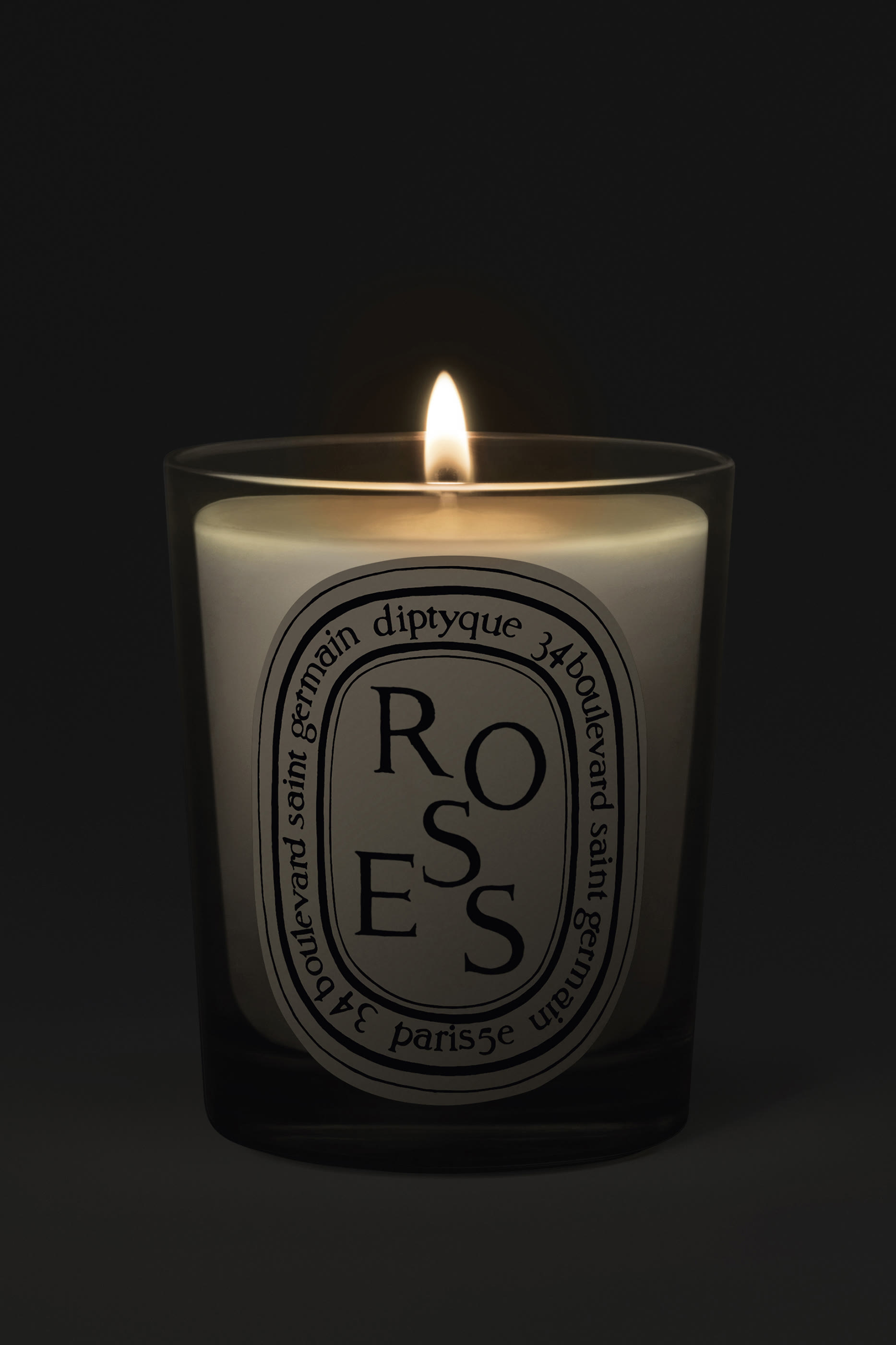 Roses Candle