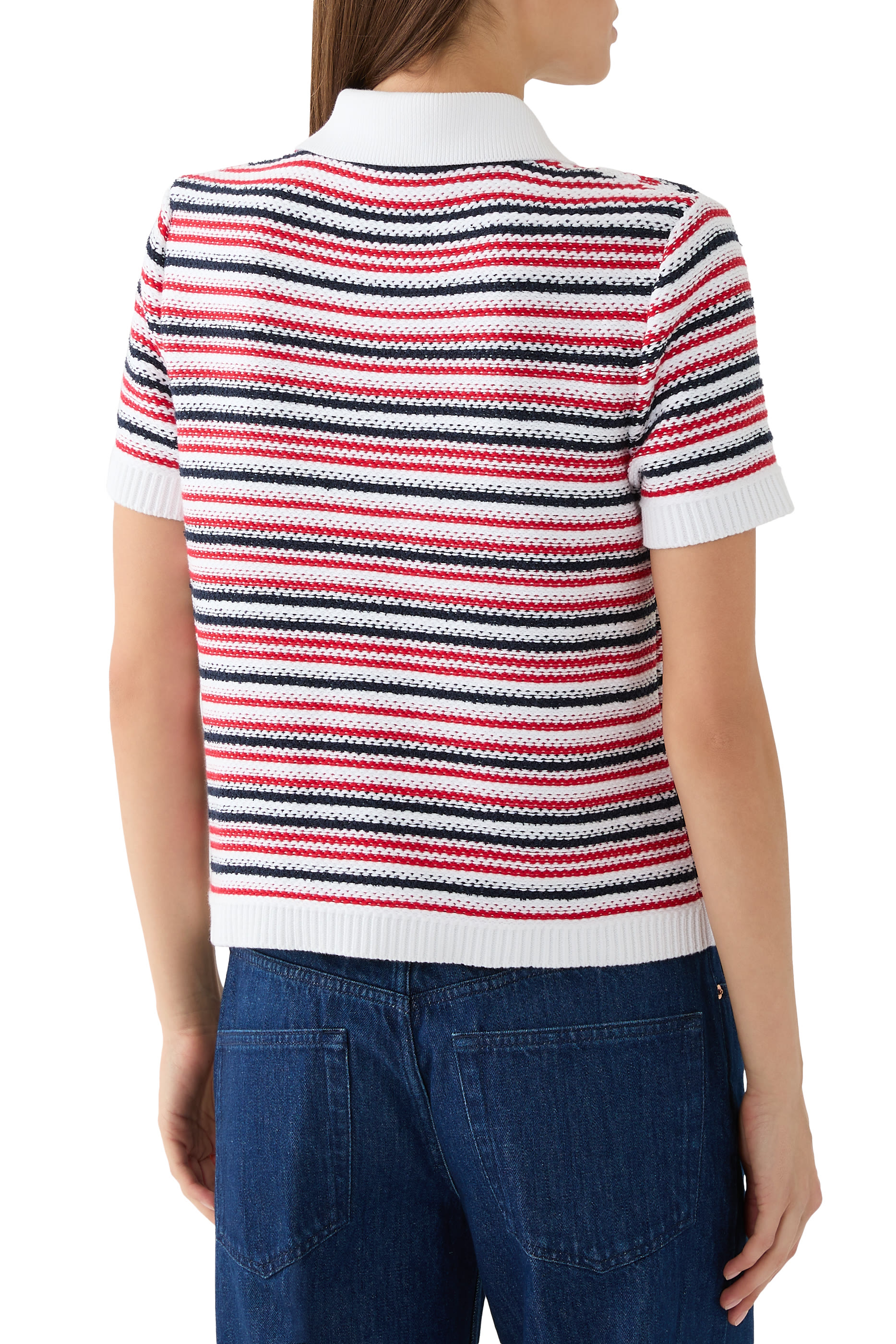 بلوزة بولو صوف ناعم