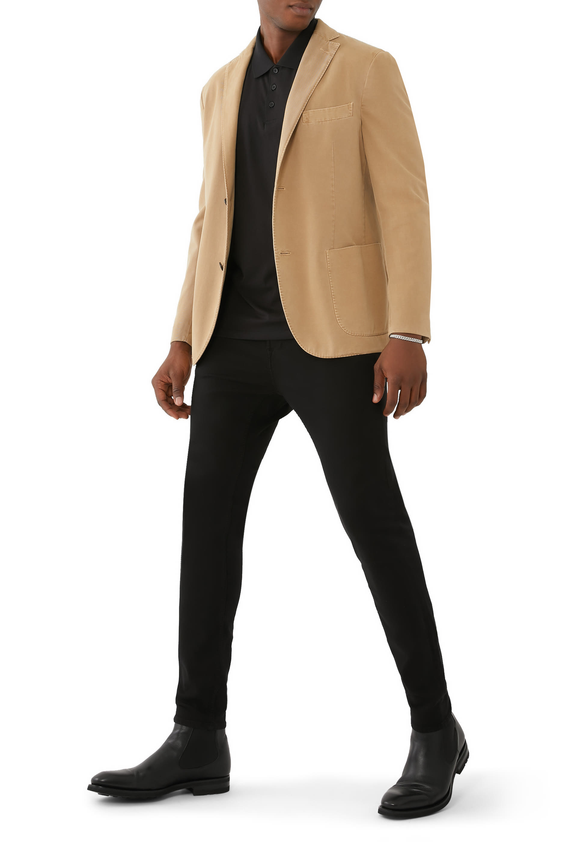 بنطال جينز باكستين لوكس بيرفورمانس بقصة ساق مدببة