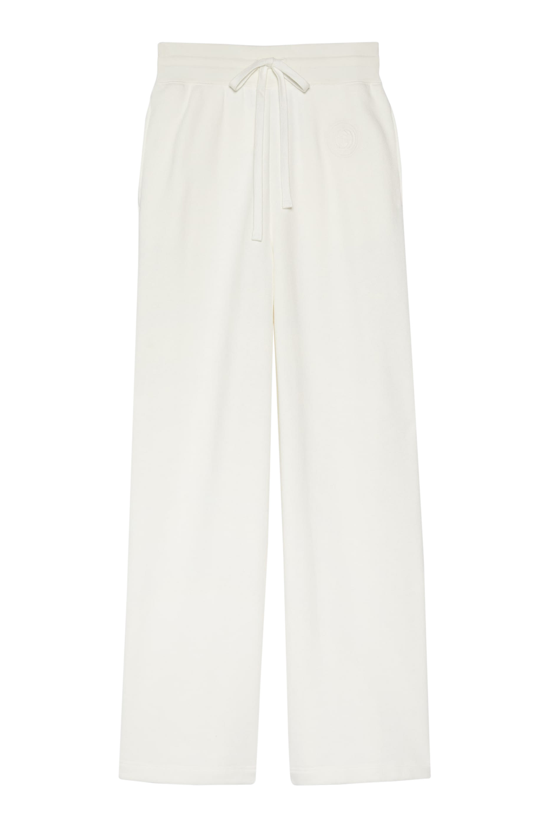 بنطال مطرز بشعار الماركة قطن جيرسيه