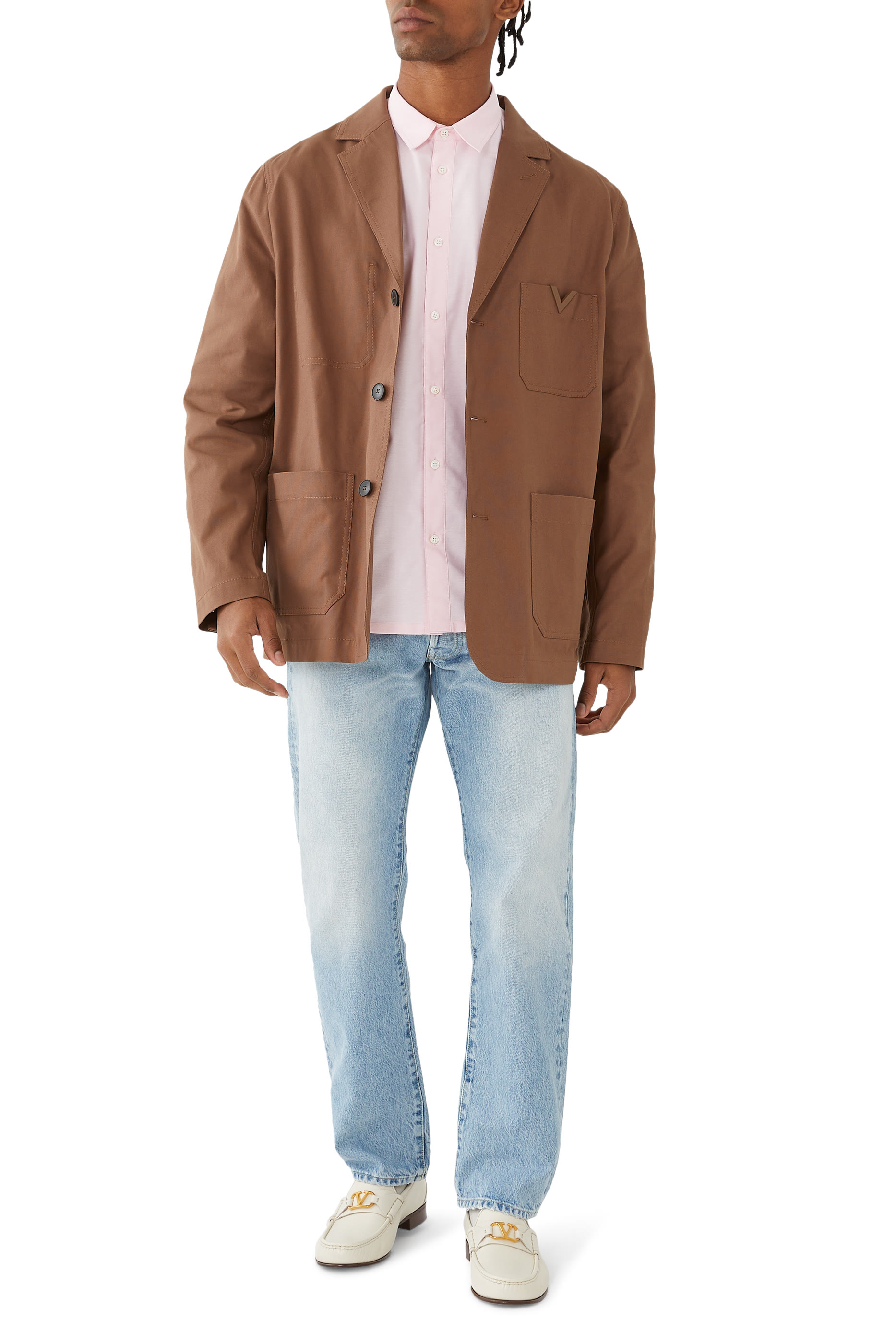 حذاء بافلو سهل الارتداء بشعار الماركة