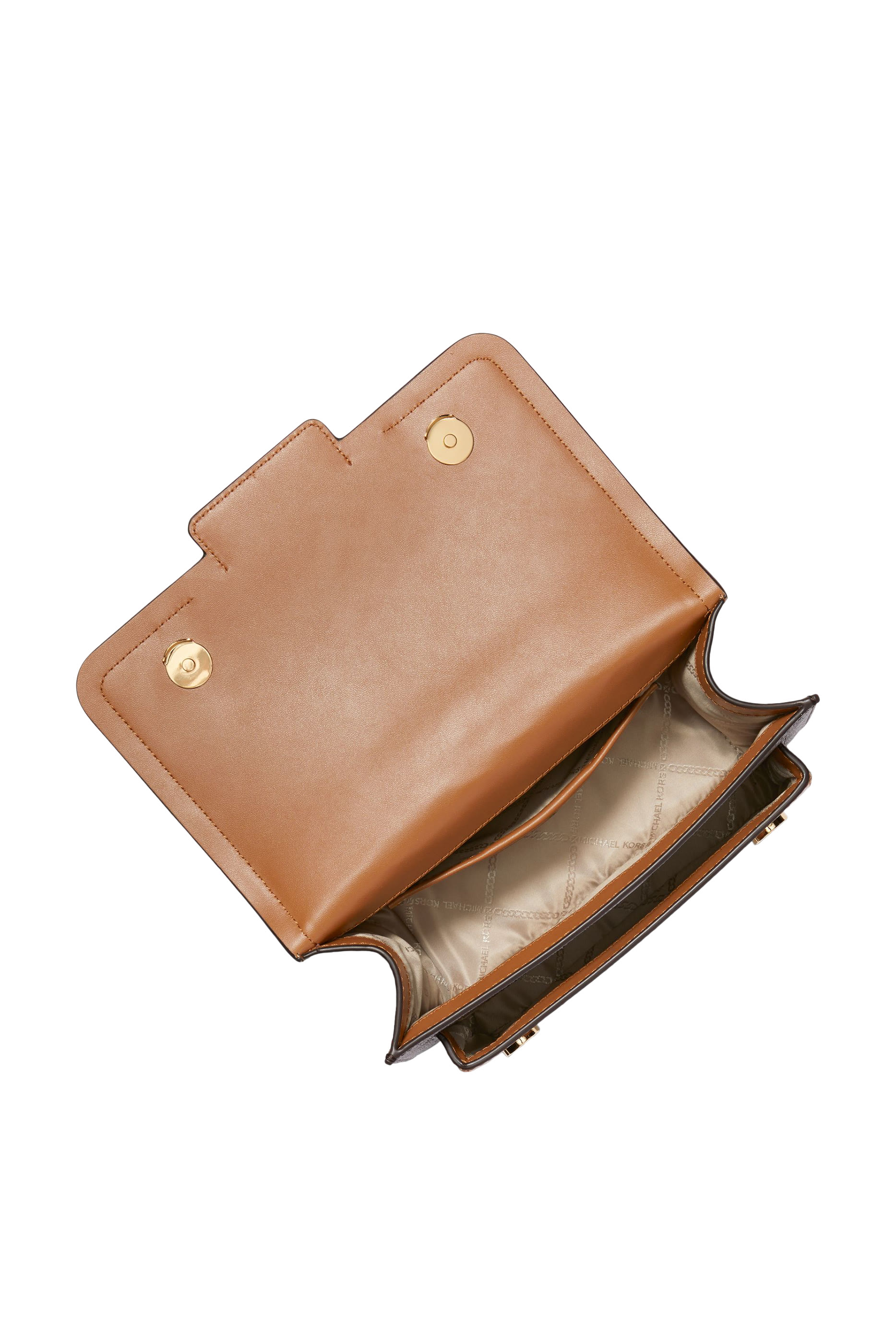 حقيبة كتف هيذر كبيرة قنب بشعار الماركة