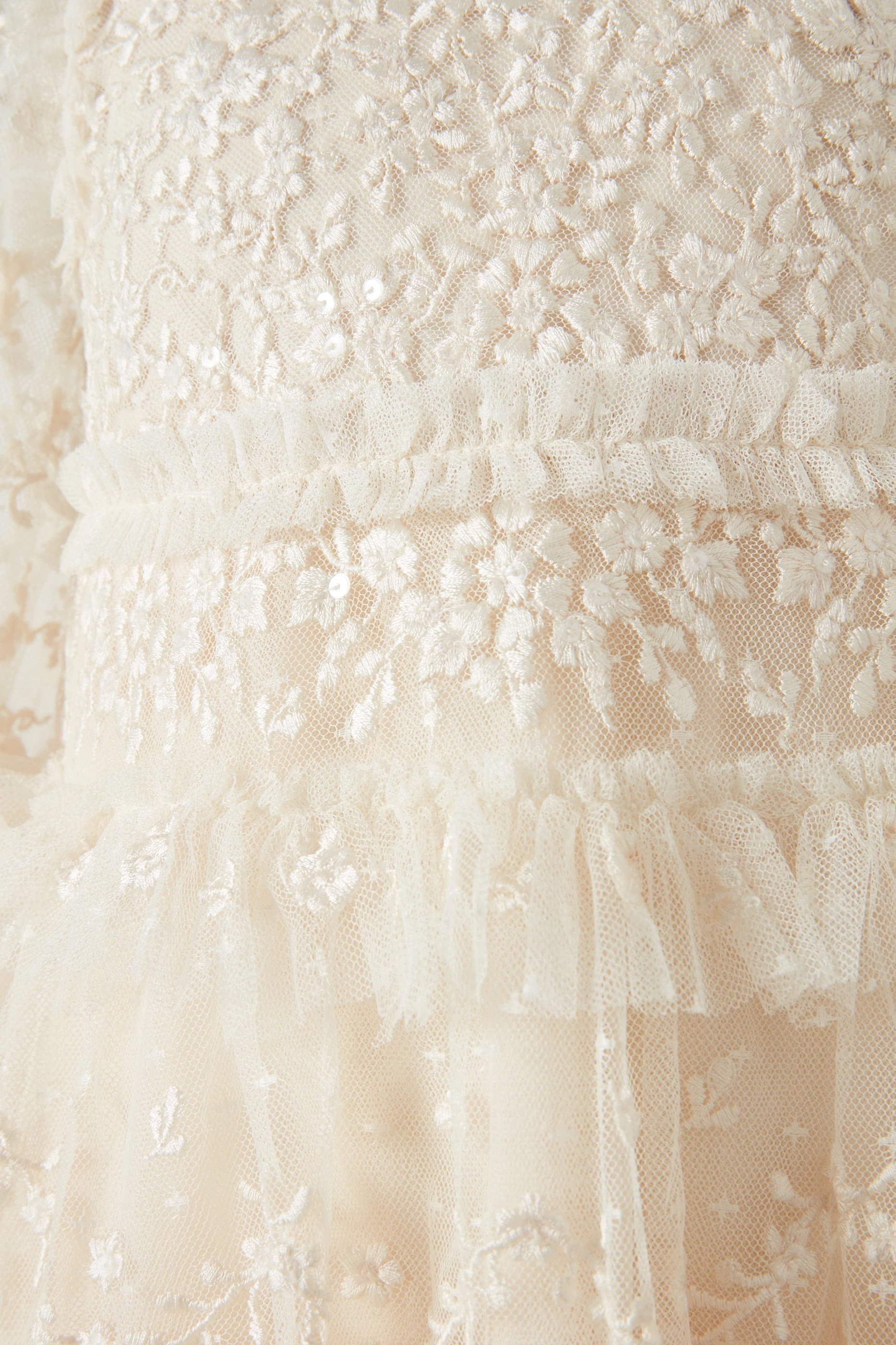 فستان بلوسوم دانتيل للأطفال