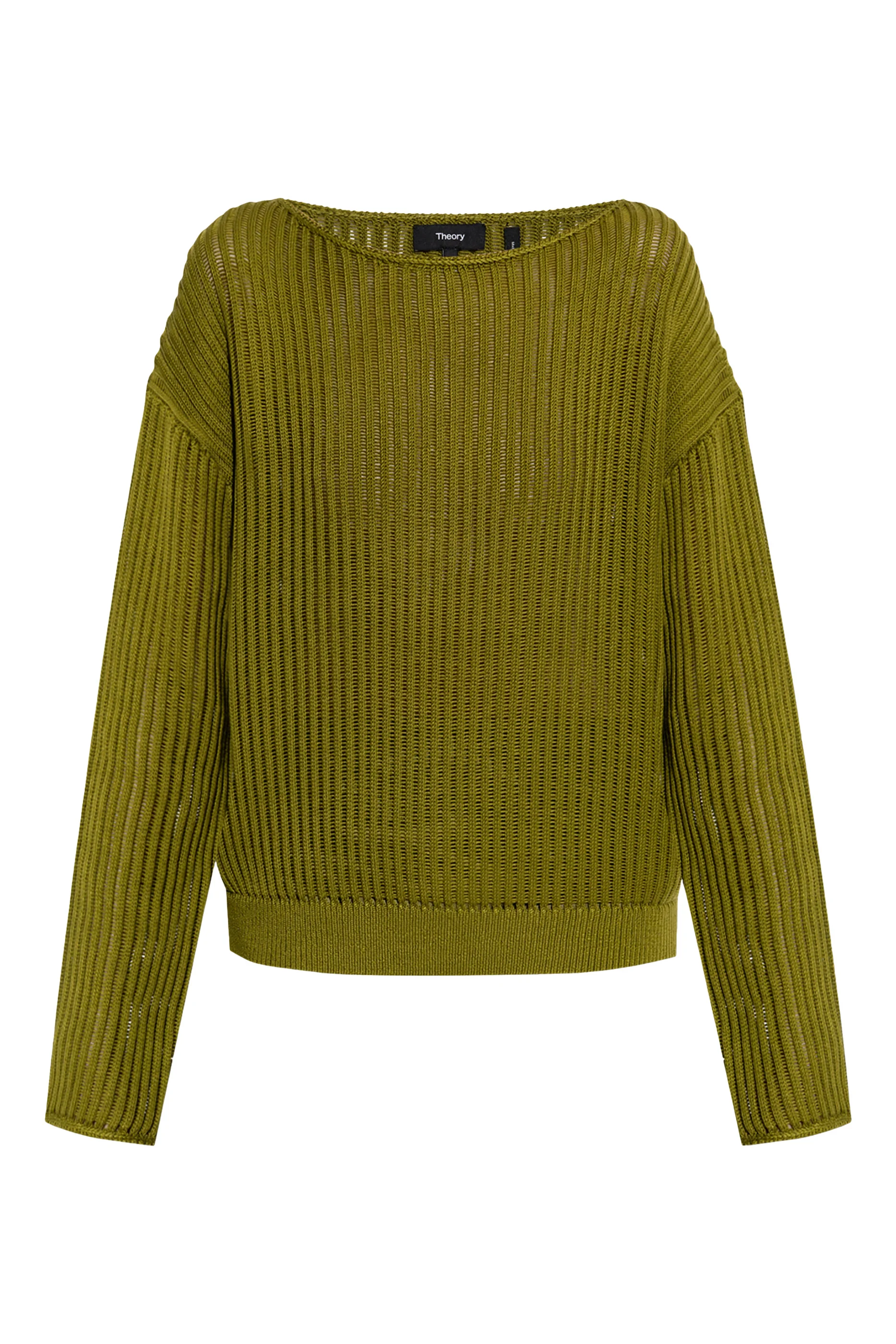 كنزة مضلعة قطن بيما