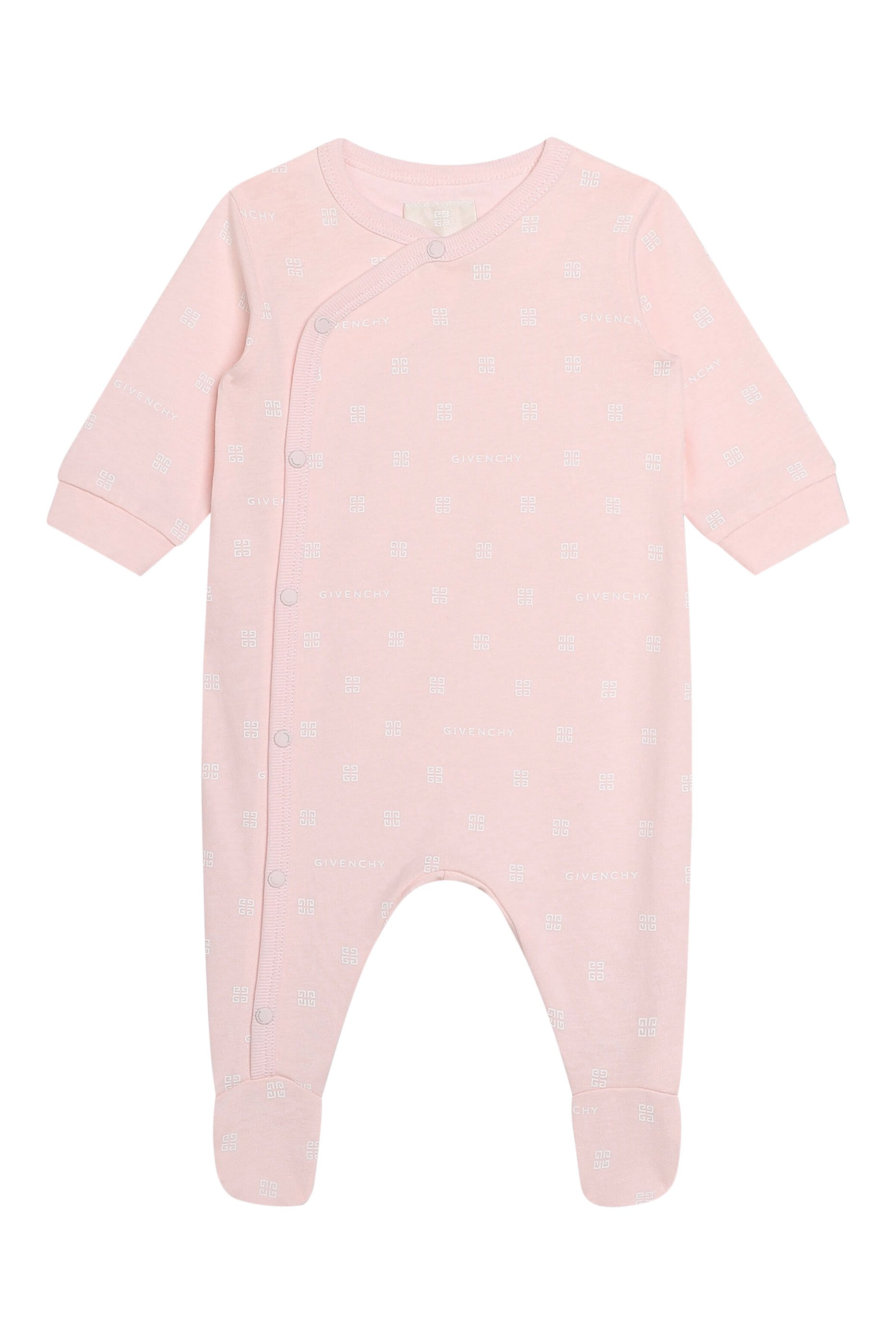 لباس قطعة واحدة بشعار الماركة قطن