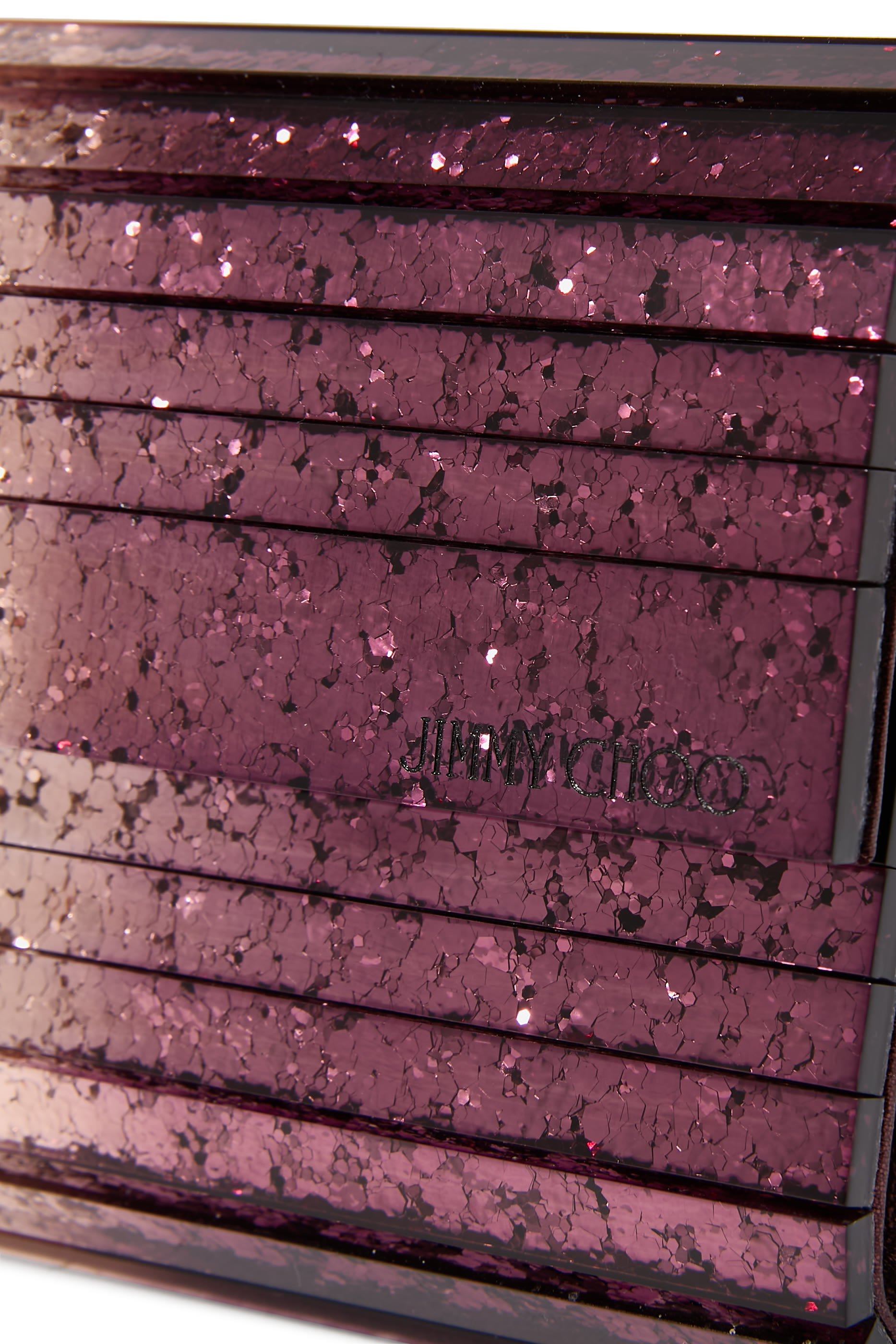 كلاتش سويتي خامة شفافة بجليتر ولون متدرج