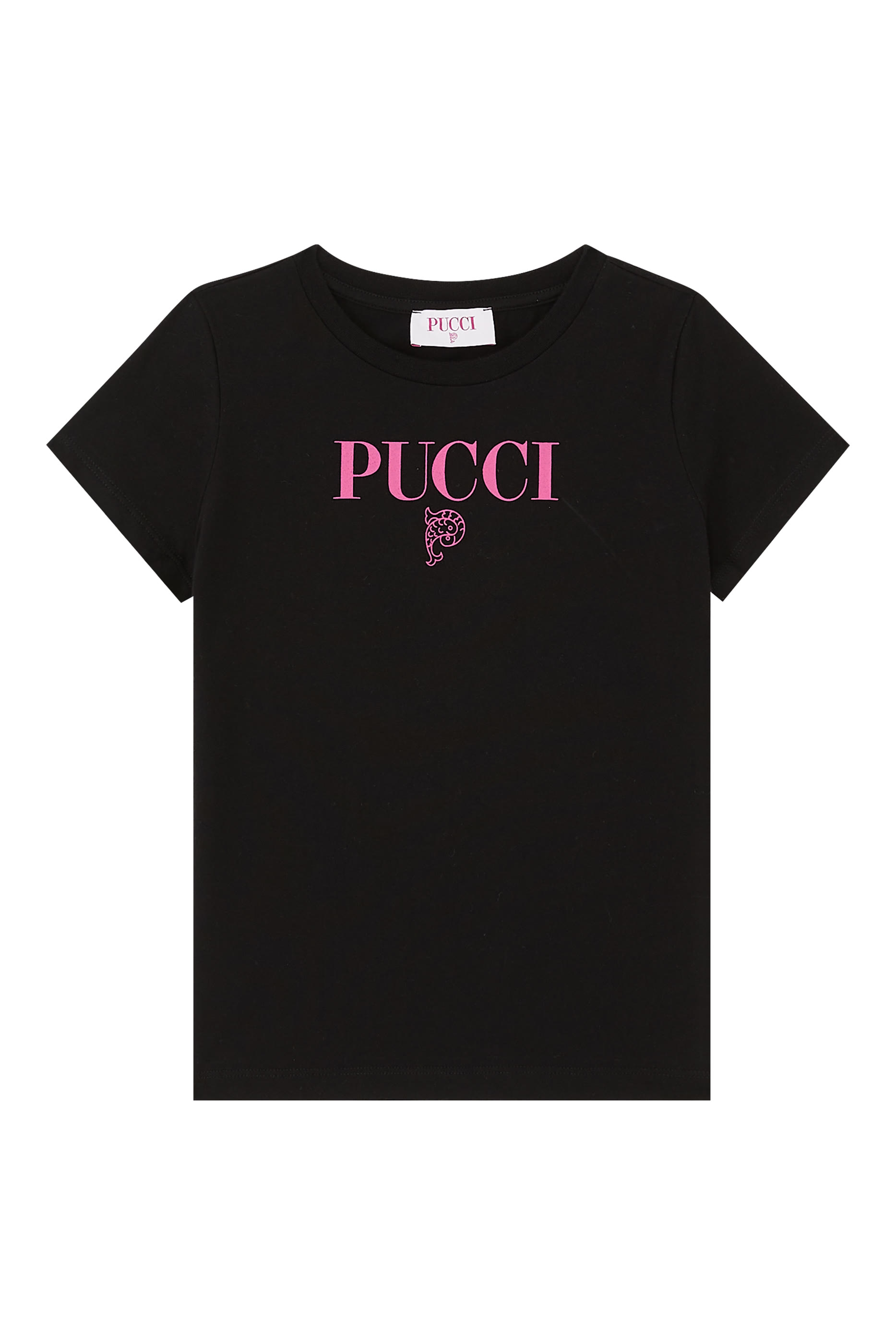 تيشيرت بشعار الماركة للأطفال