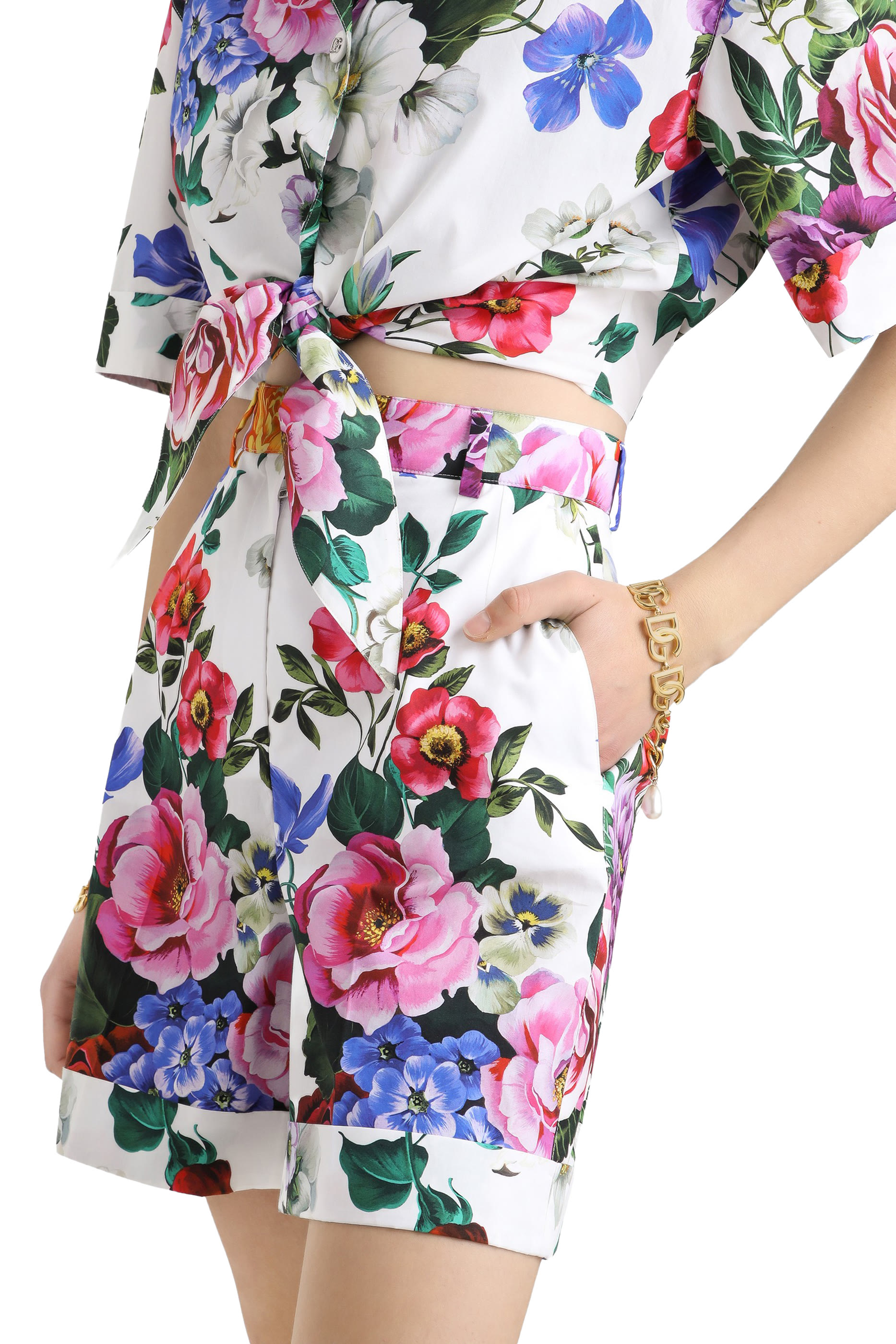 شورت بنقشة زهور