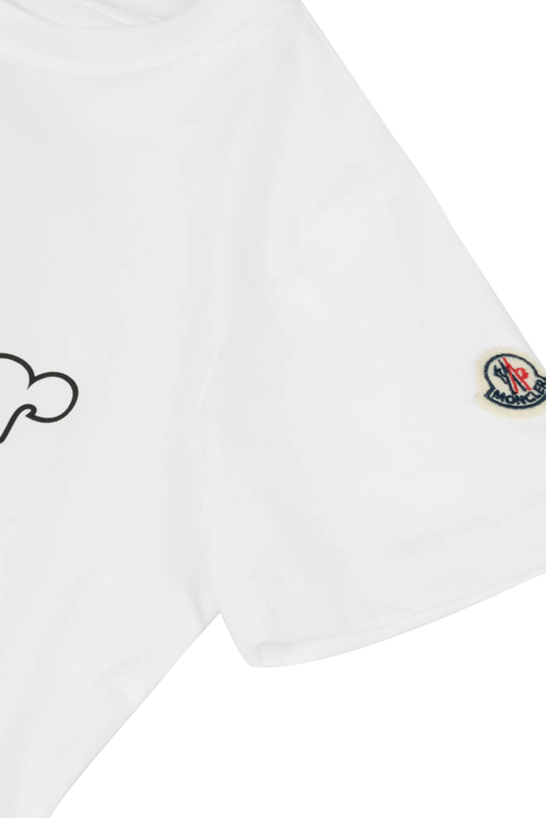 تيشيرت بشعار الماركة قطن للأطفال