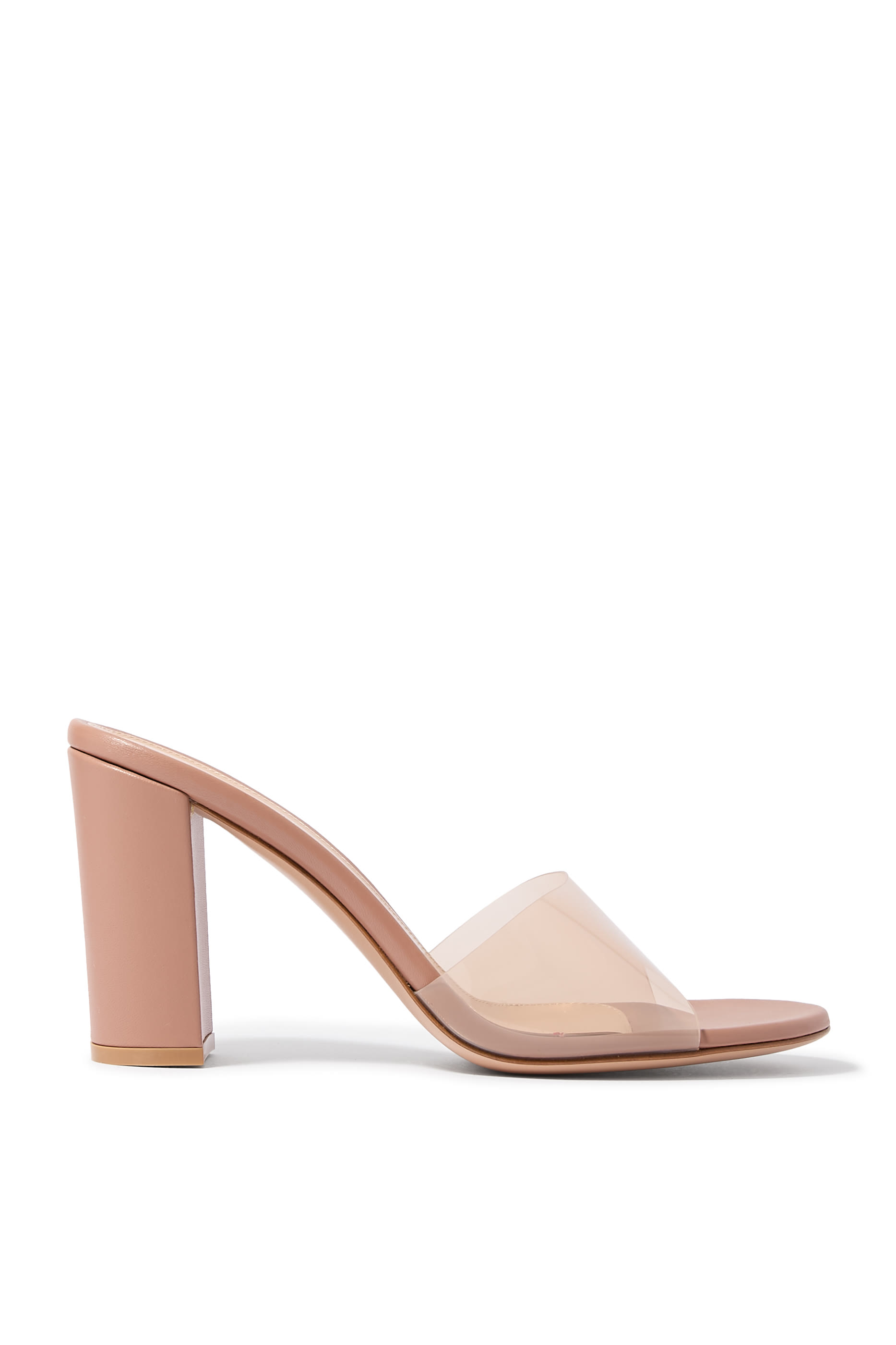 حذاء شفاف مفتوح من الخلف 85