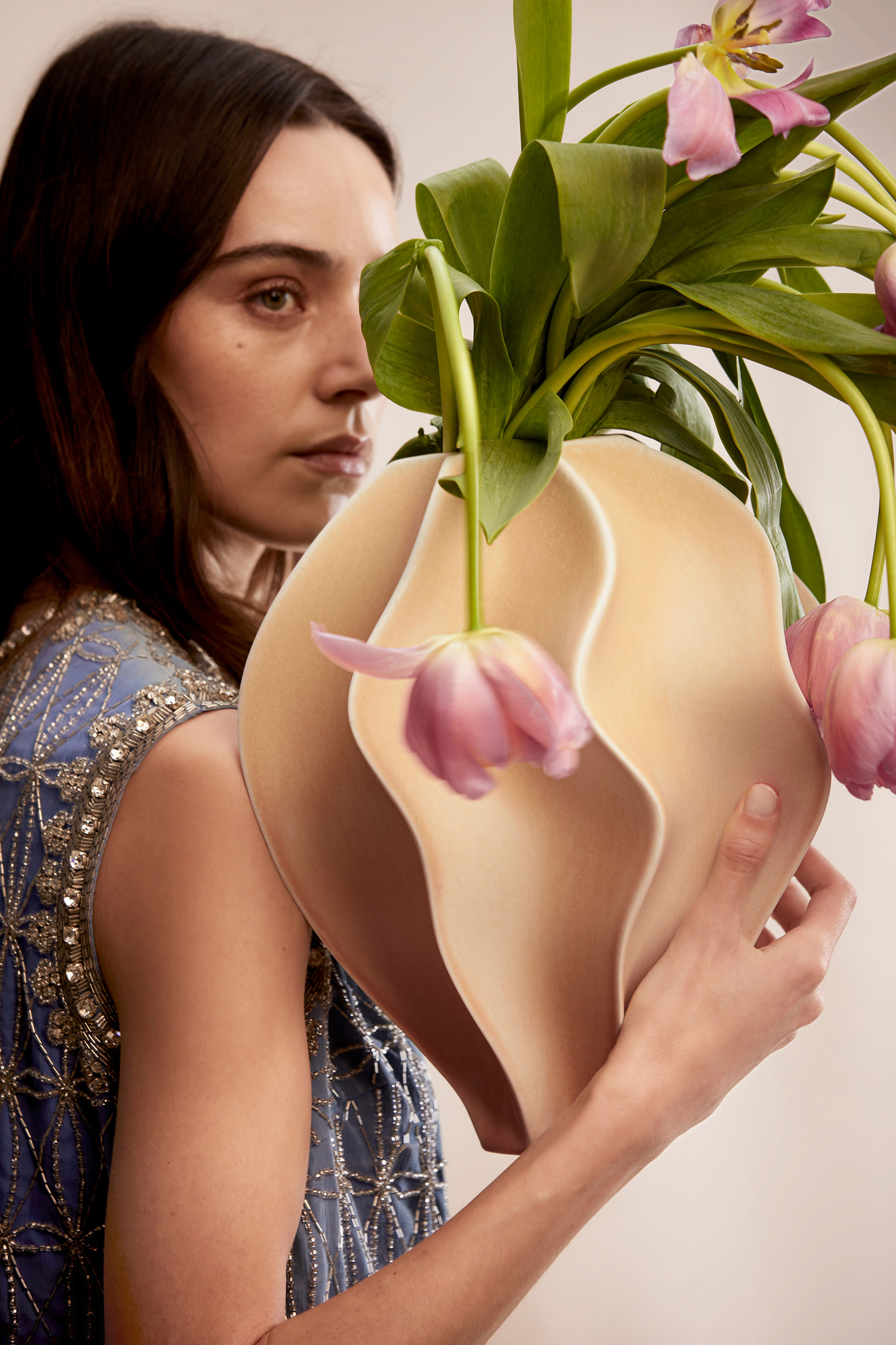 مزهرية دورو متوسطة للحديقة