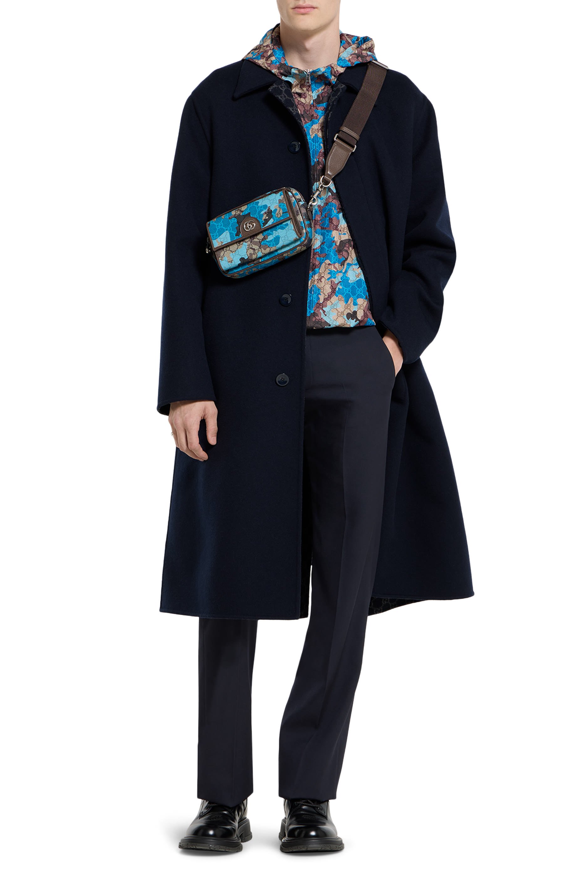 بنطال صوف جبردين مطرز