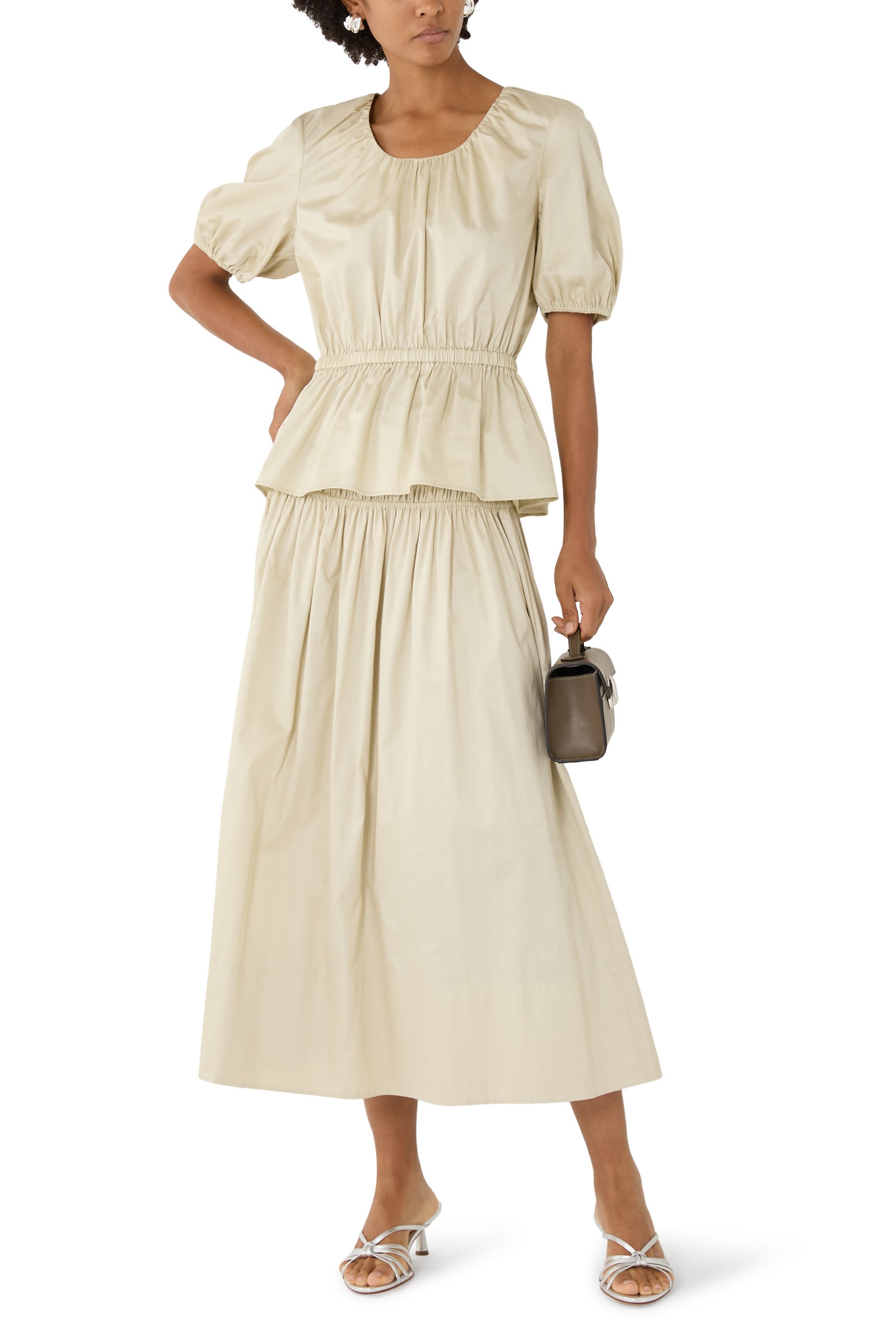 بلوزة ميرلين قطن ساتان