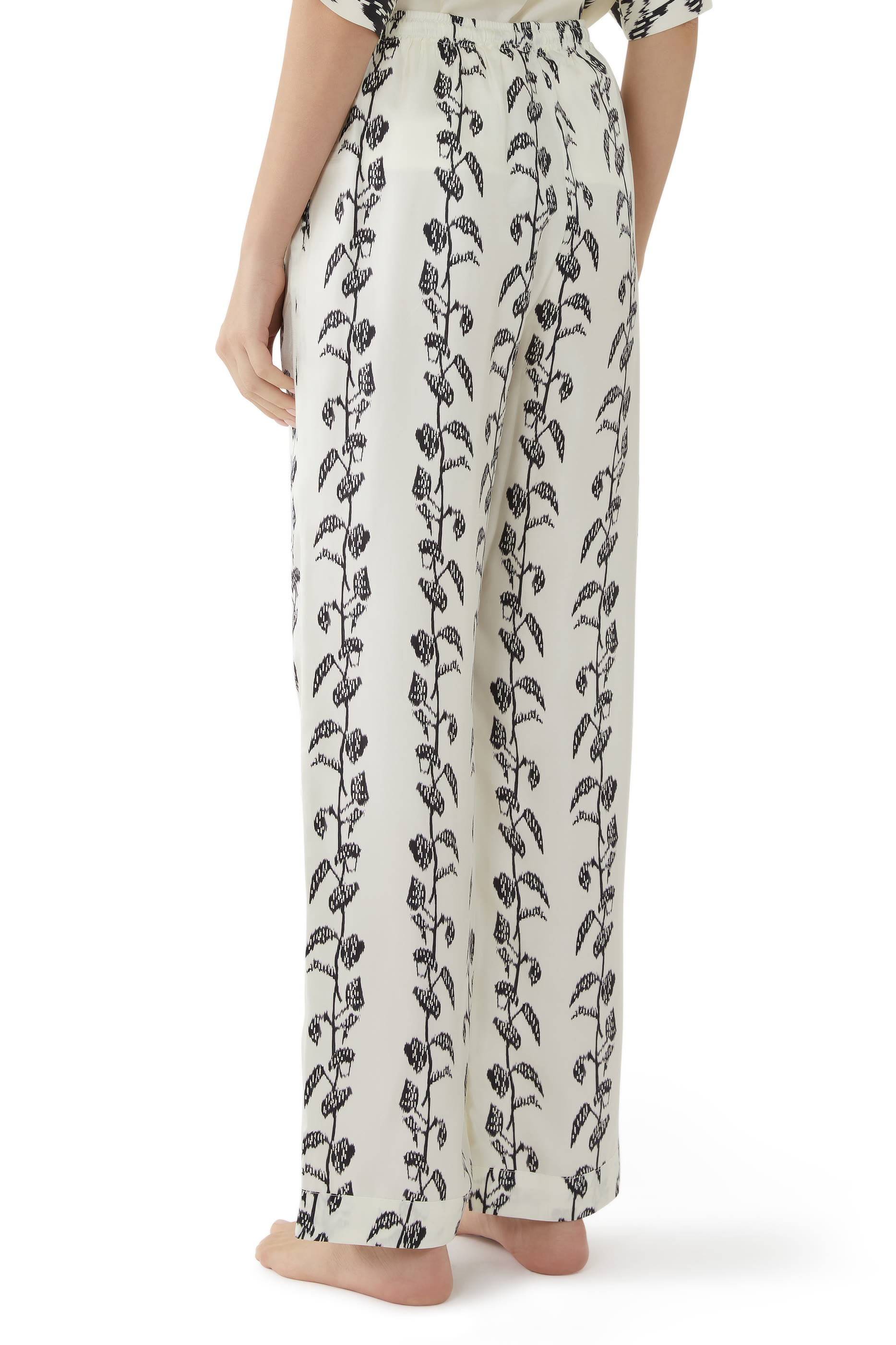 بنطال بيجامة أوريليا حرير