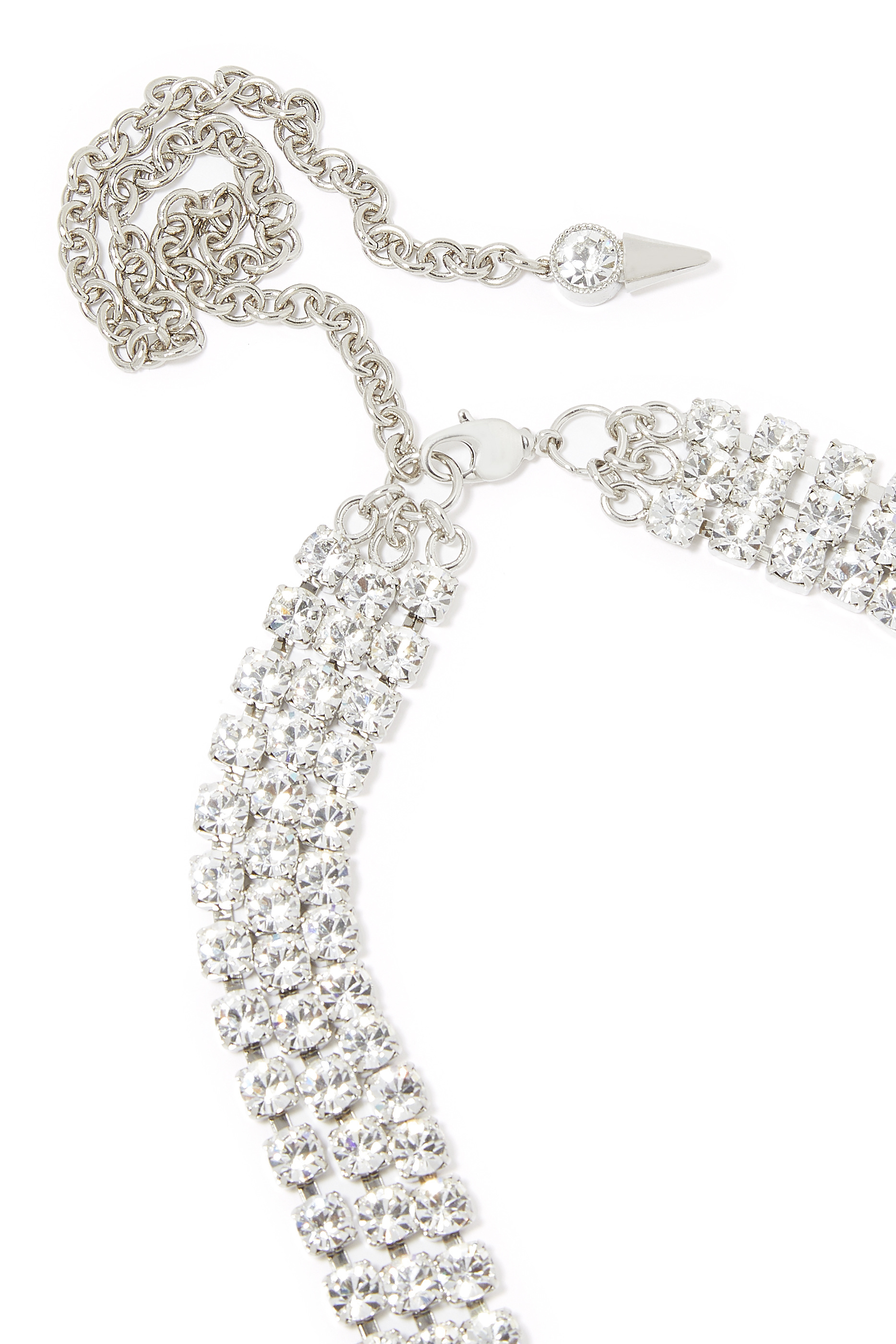 حزام مزين بزهرة وكريستال نحاس