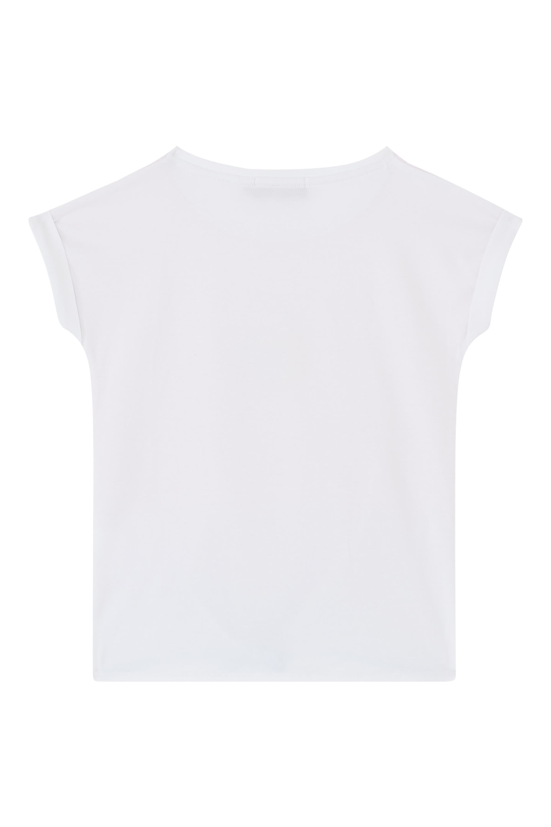 تيشيرت بطبعات شعار الماركة للأطفال