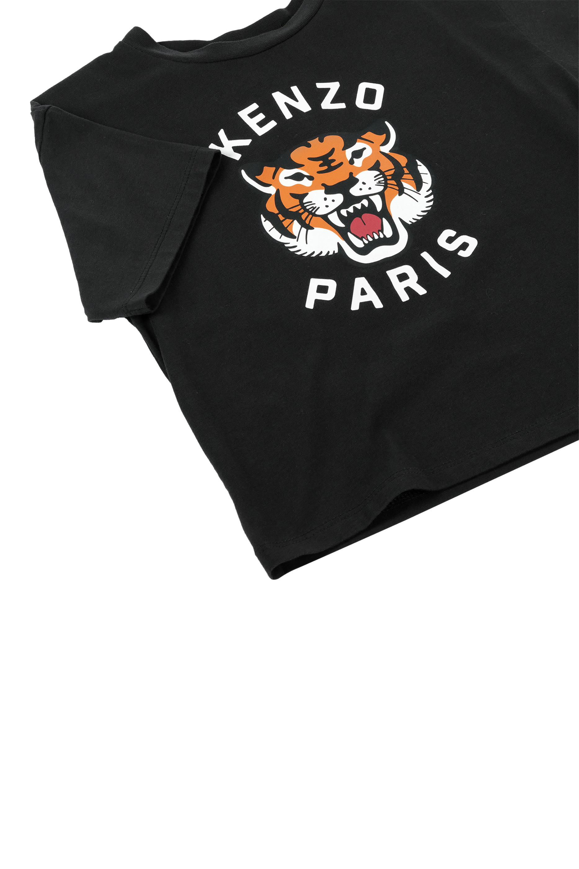 تيشيرت بطبعة شعار الماركة قطن للأطفال