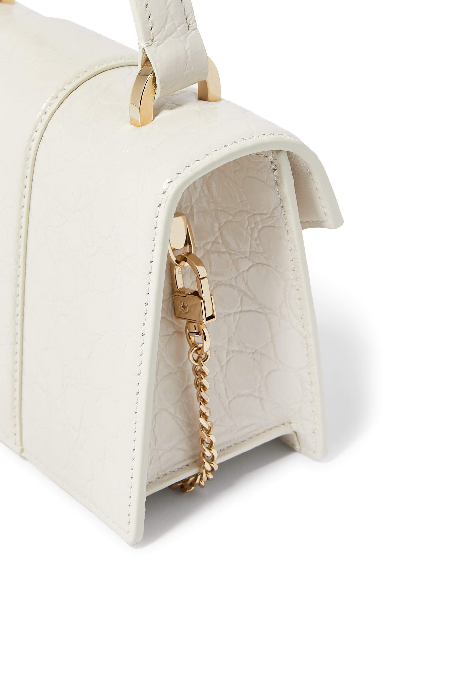 حقيبة يد أودري صغيرة جلد