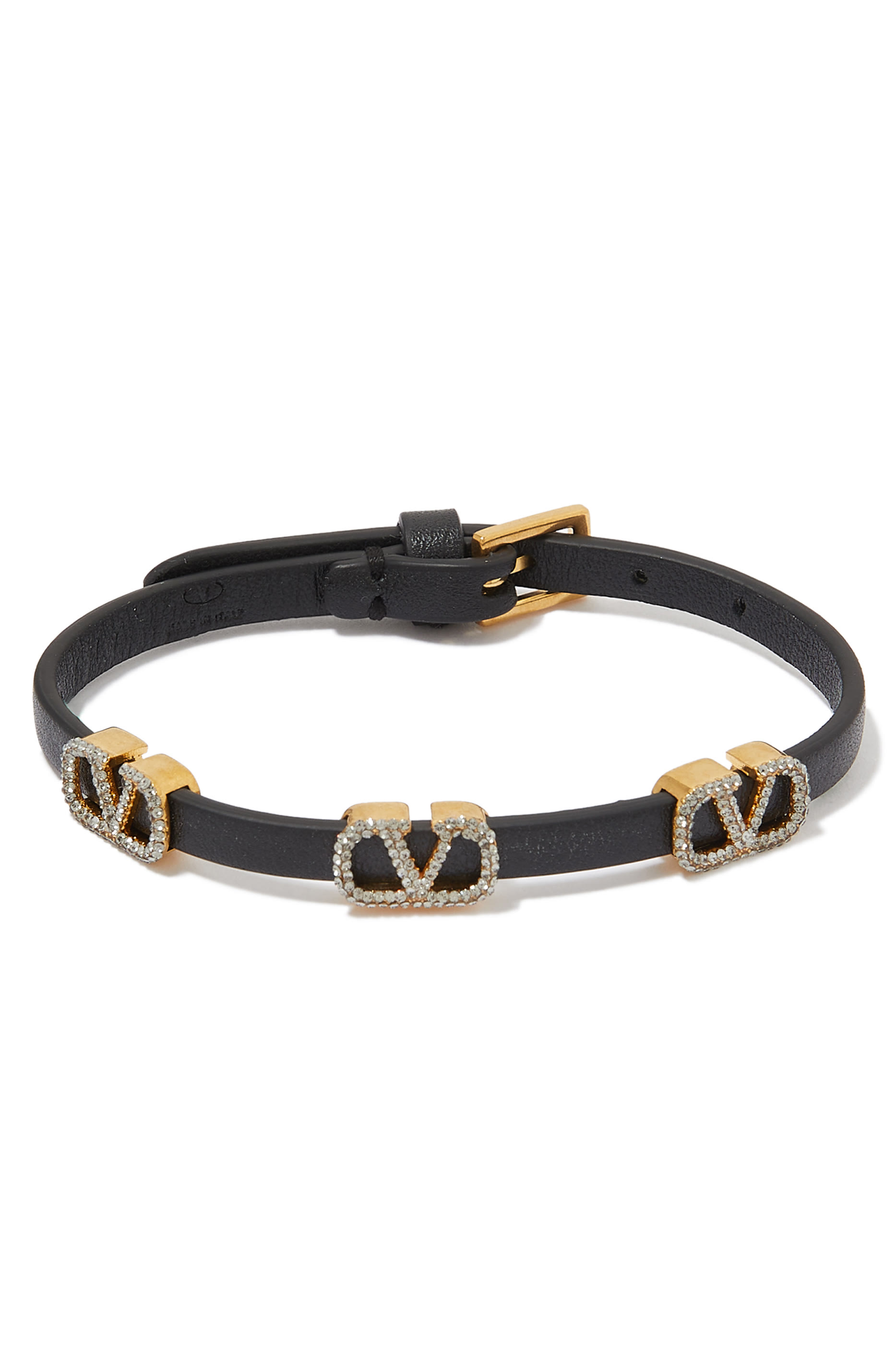 سوار فالنتينو غارافاني ستراس بحلي شعار الماركة