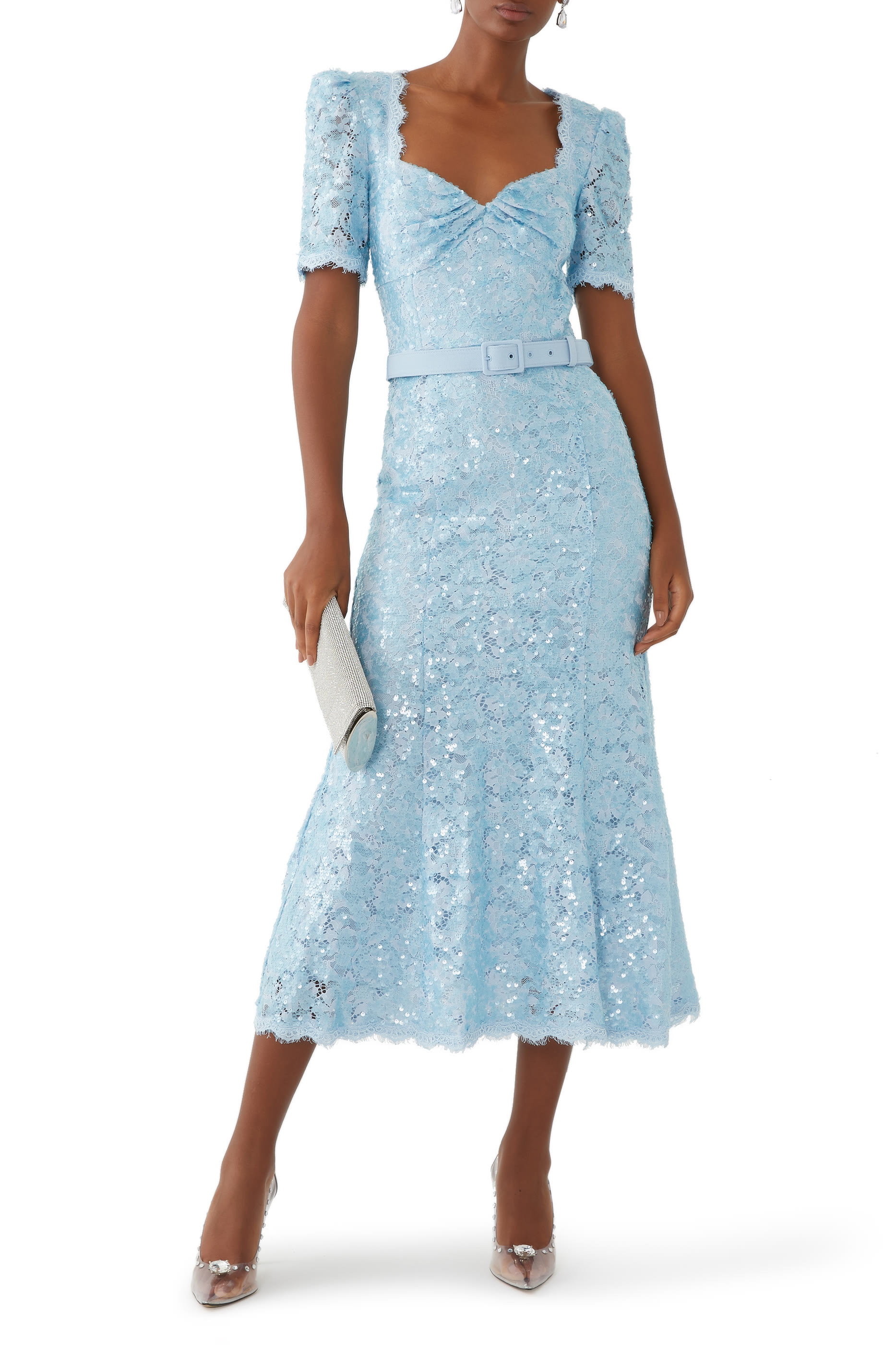 فستان ليلى  إكس نيكي هيلتون متوسط الطول