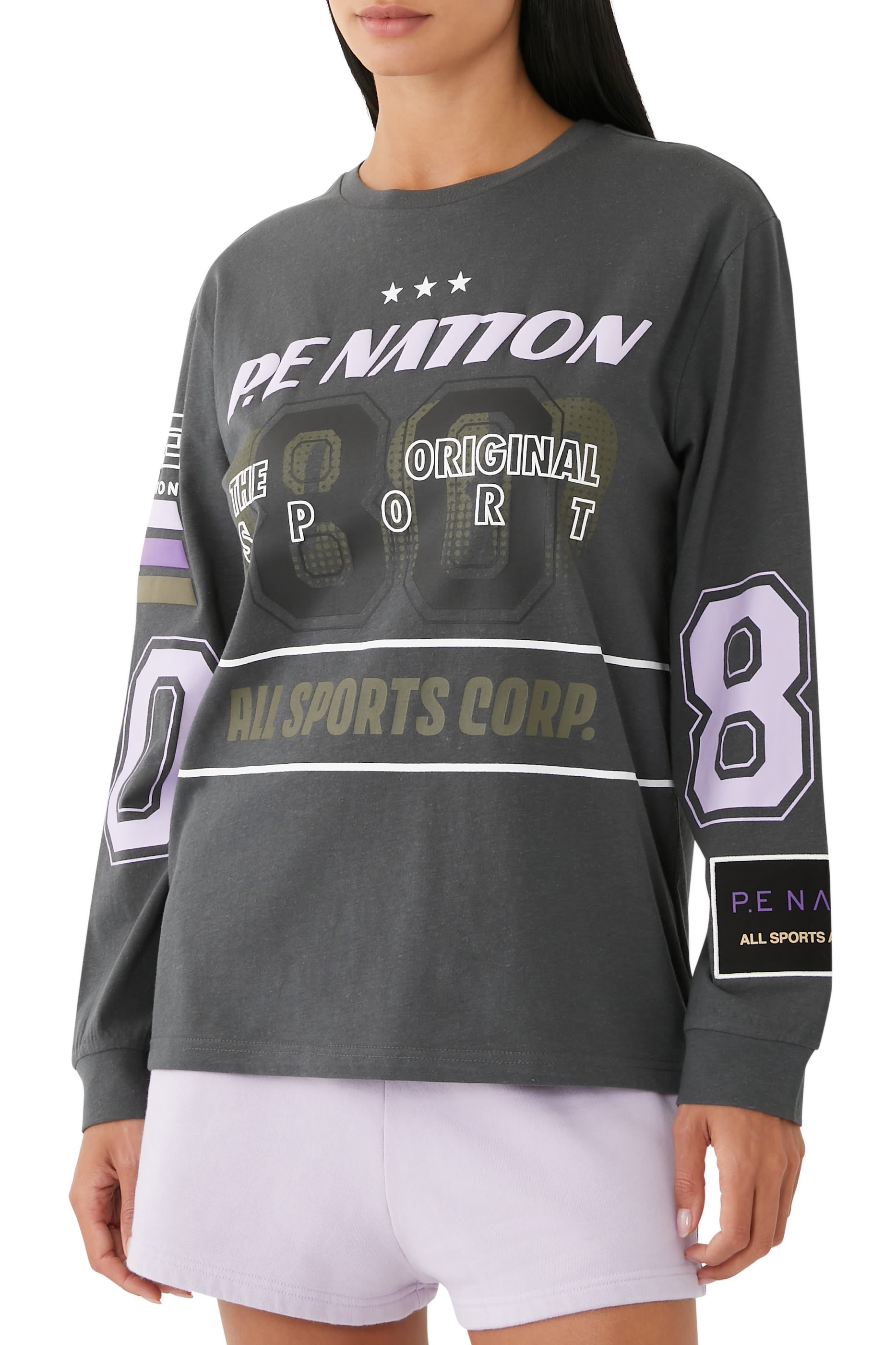 تيشيرت بيتلاينز بأكمام طويلة