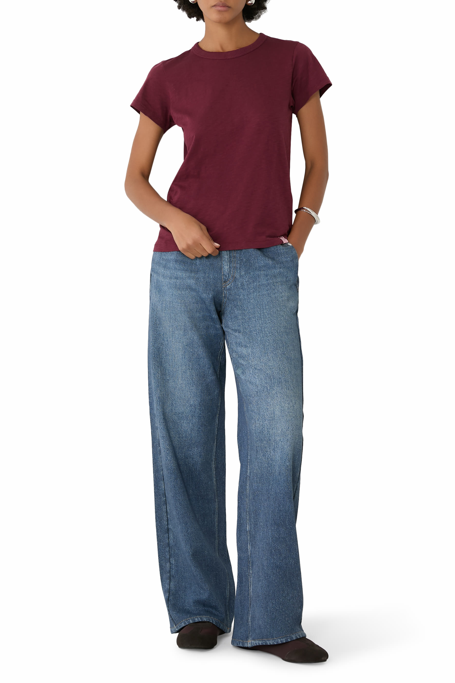 سنيكرز بنمط حذاء بالرينا