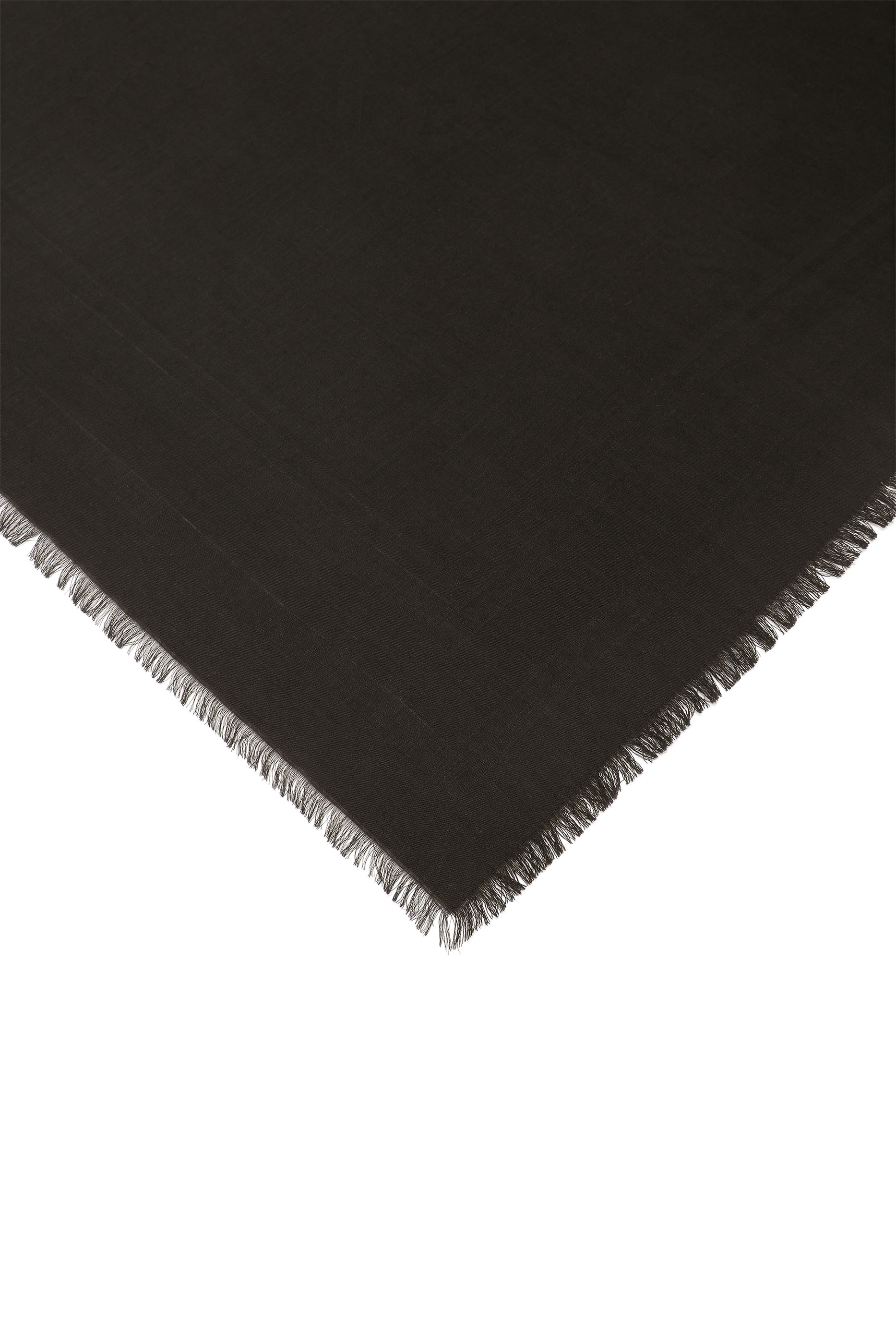 وشاح بتصميم مربع صوف وحرير