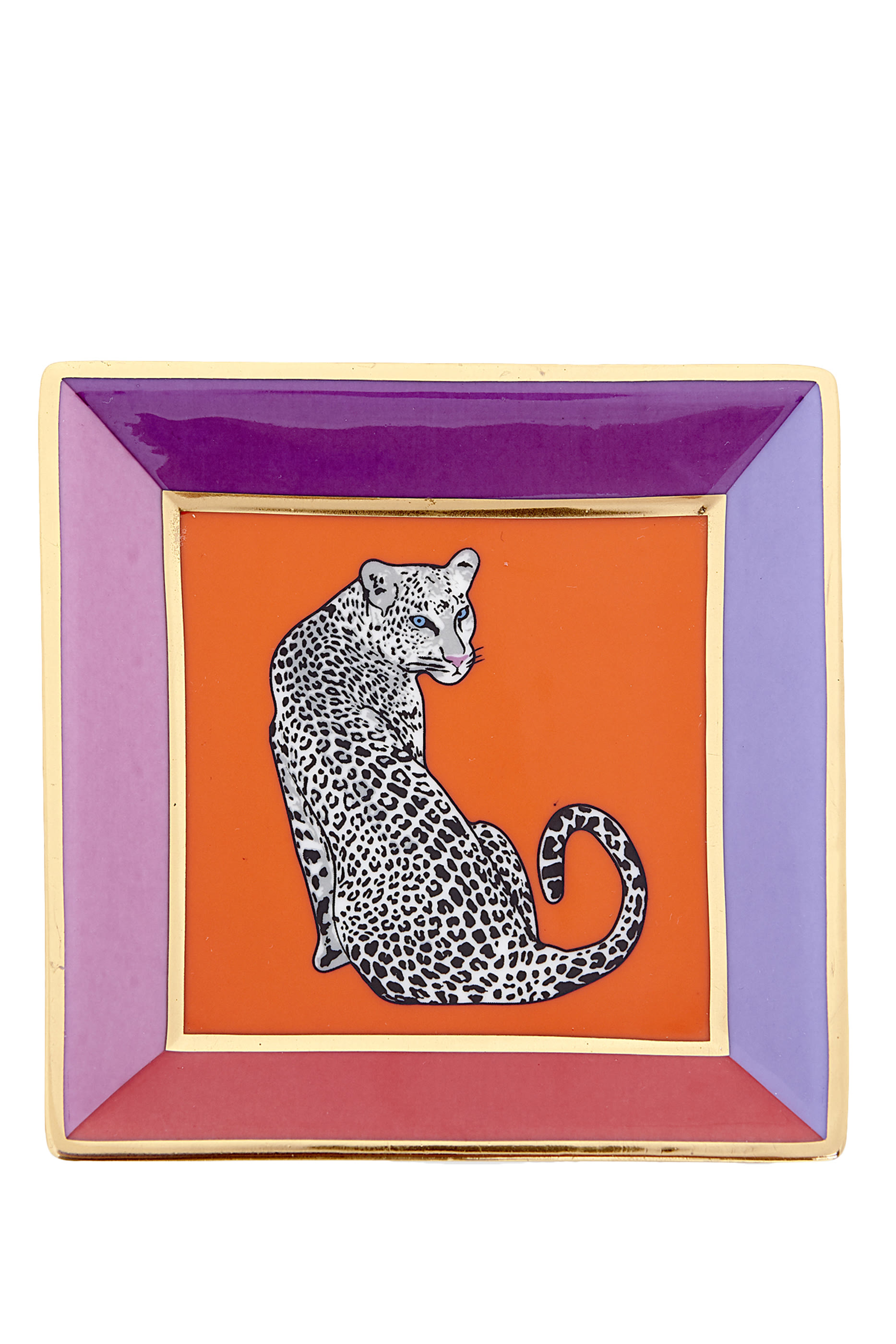 صينية مربعة بطبعة سفاري