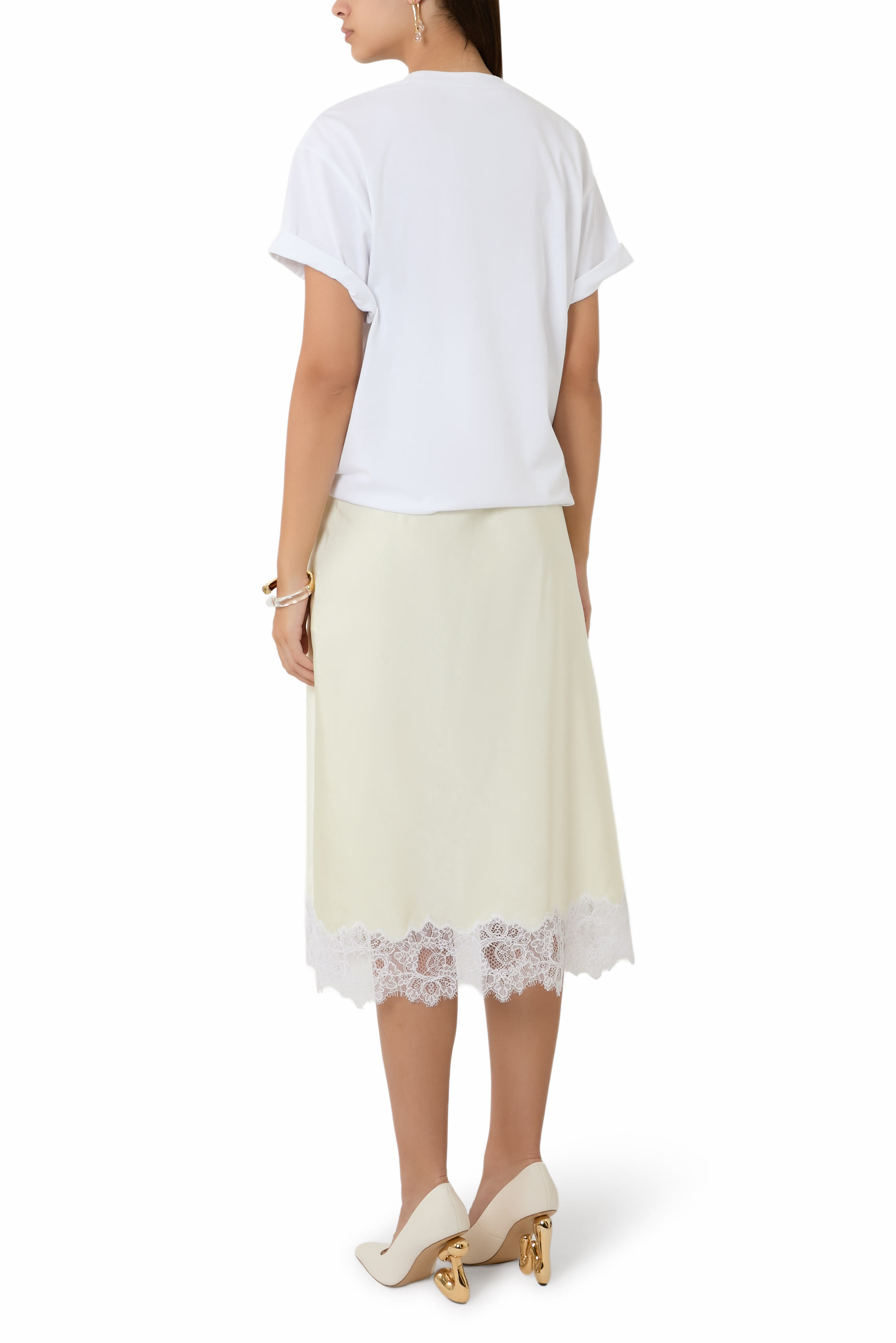 فستان درابيه كومبو بتصميم تيشيرت سهل الارتداء 