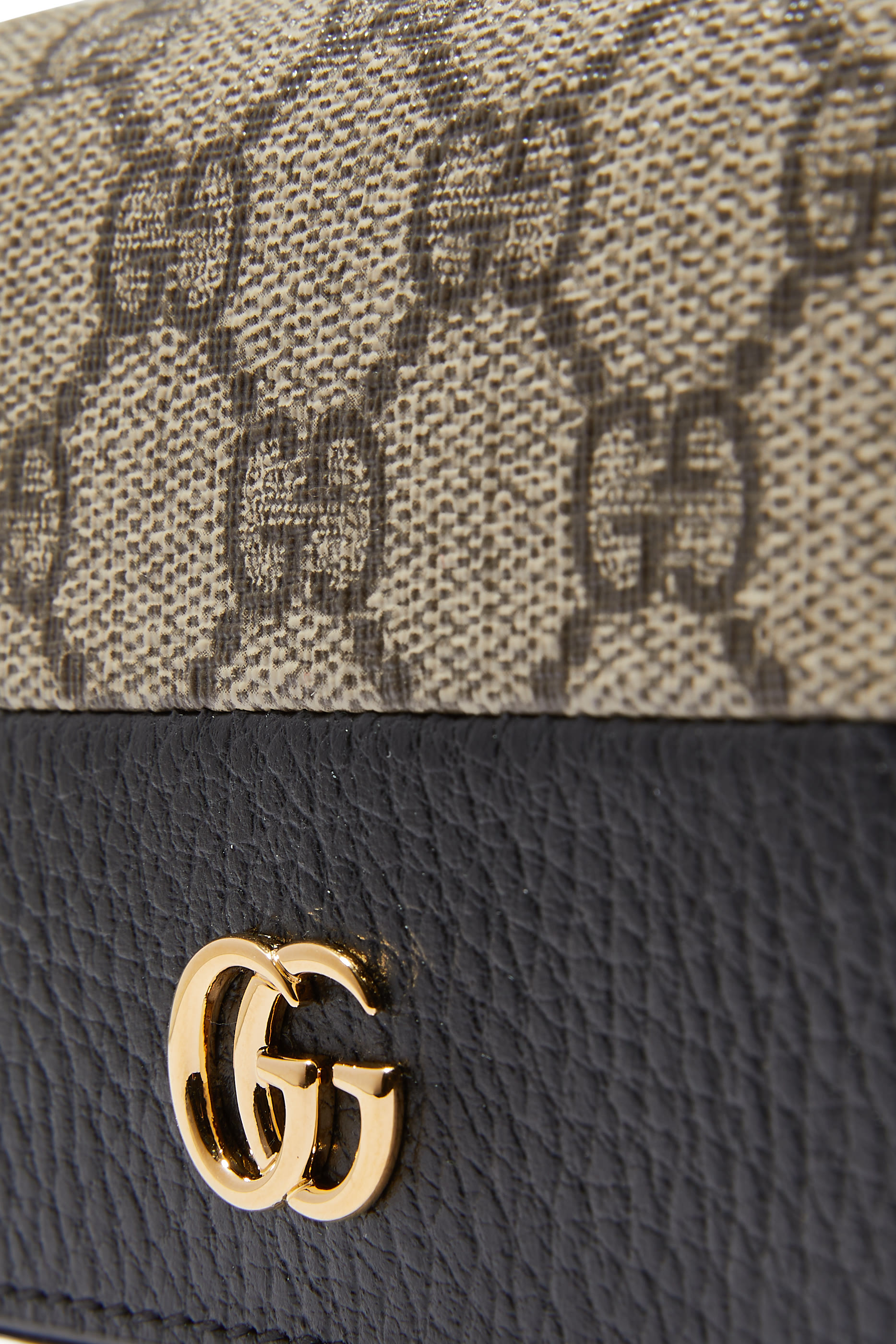 حافظة بطاقات مارمونت بشعار حرفي GG