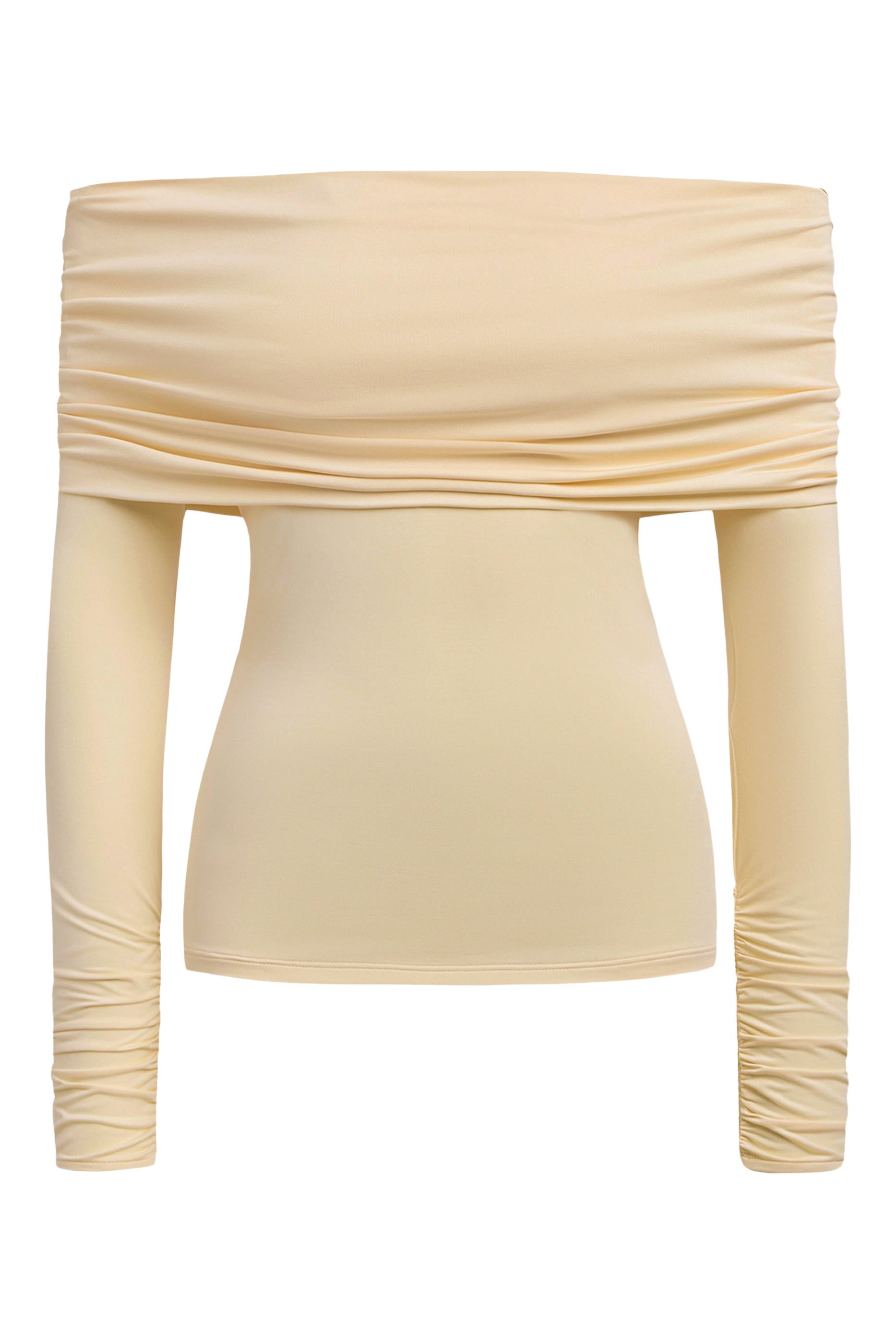 بلوزة بكتف مكشوف